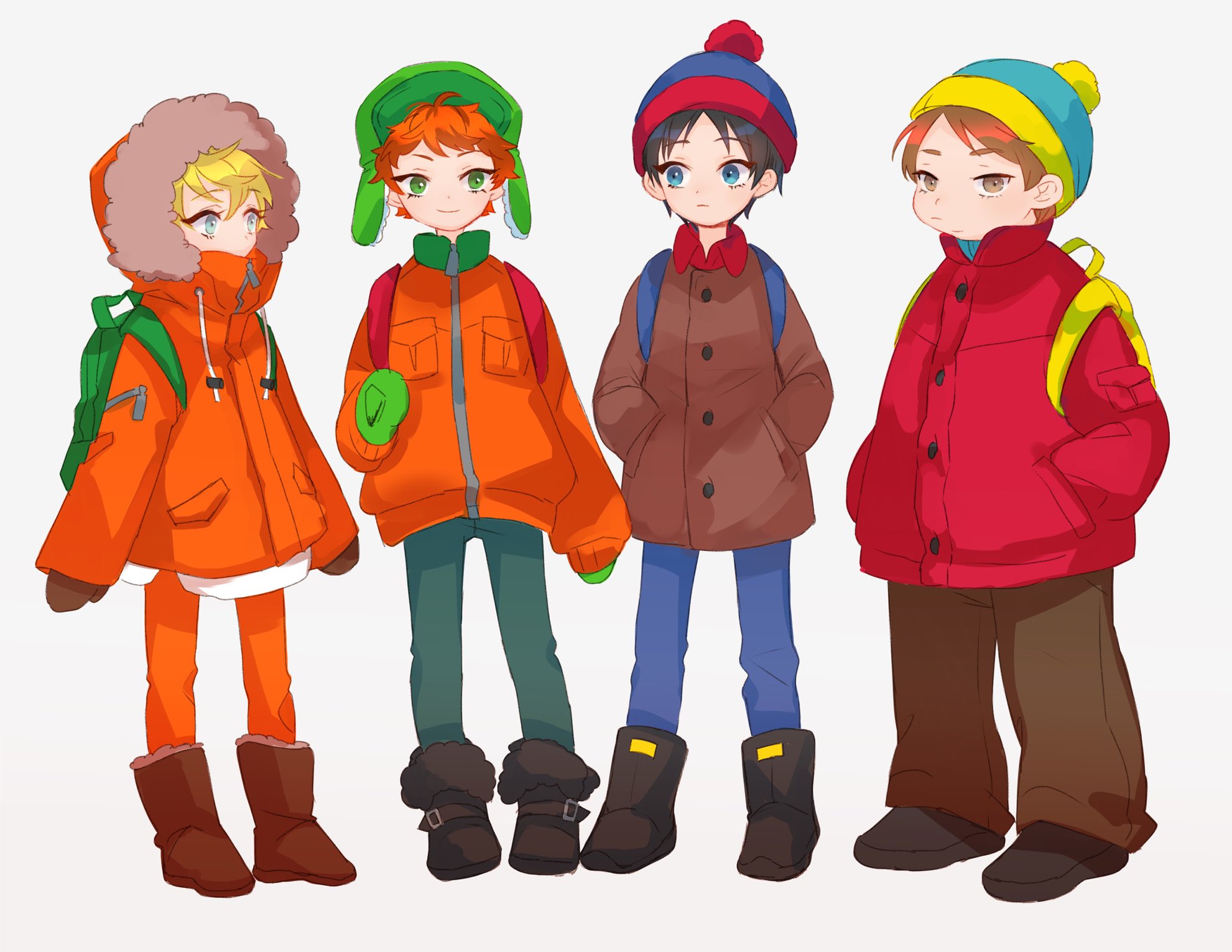Mobile wallpaper South Park Hoodie Hat Tv Show Eric Cartman Stan  Marsh Kyle Broflovski Kenny Mccormick 501330 download the picture for  free