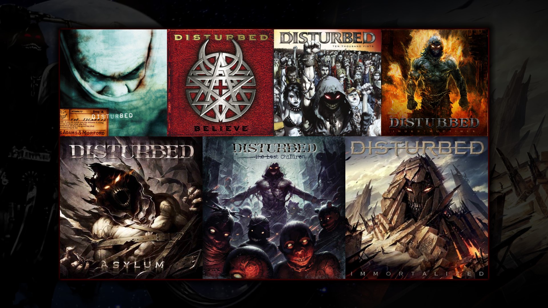 disturbed, music, disturbed (band), heavy metal