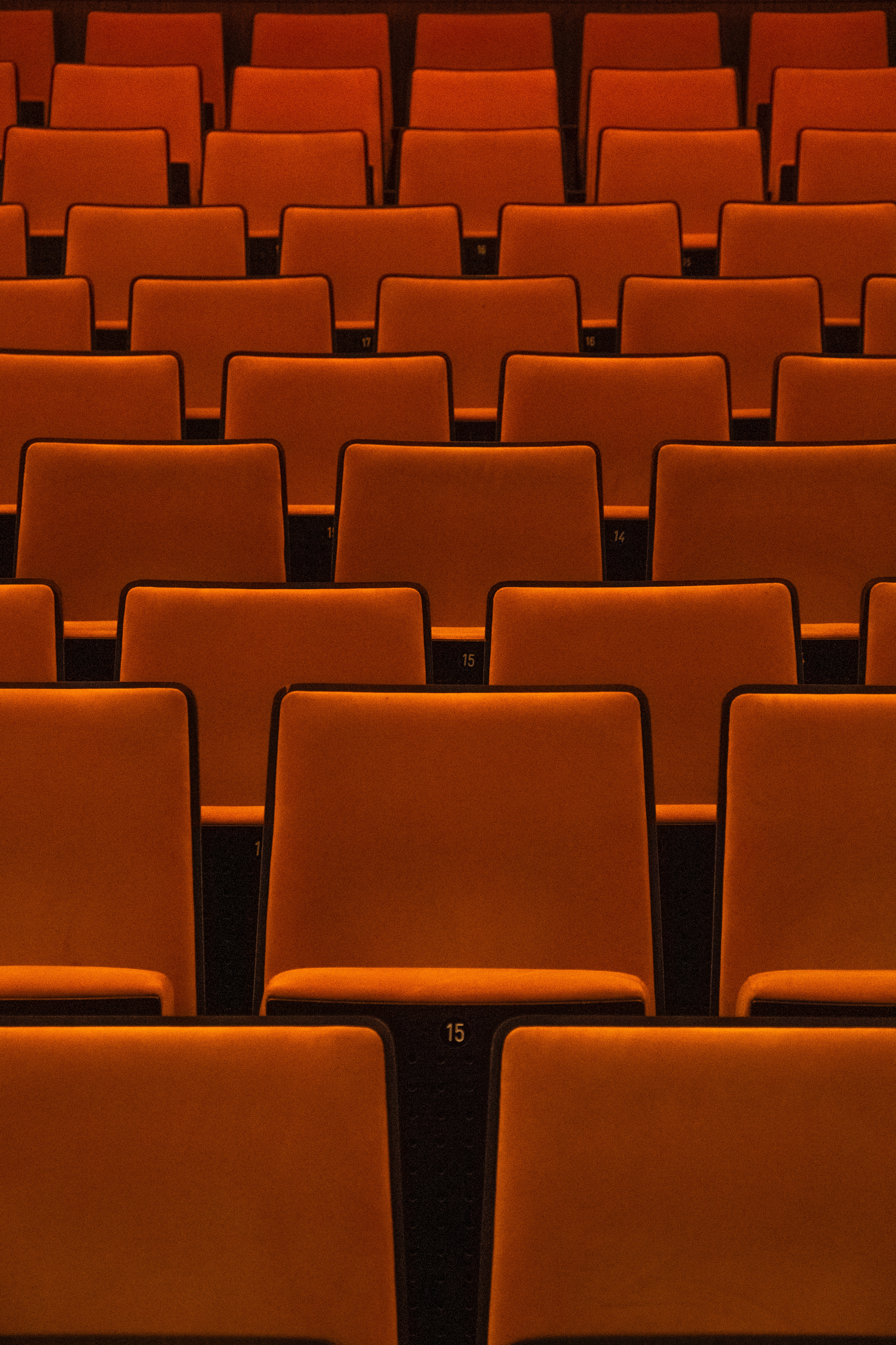 theatre, miscellanea, miscellaneous, brown, rows, ranks, seats, seating