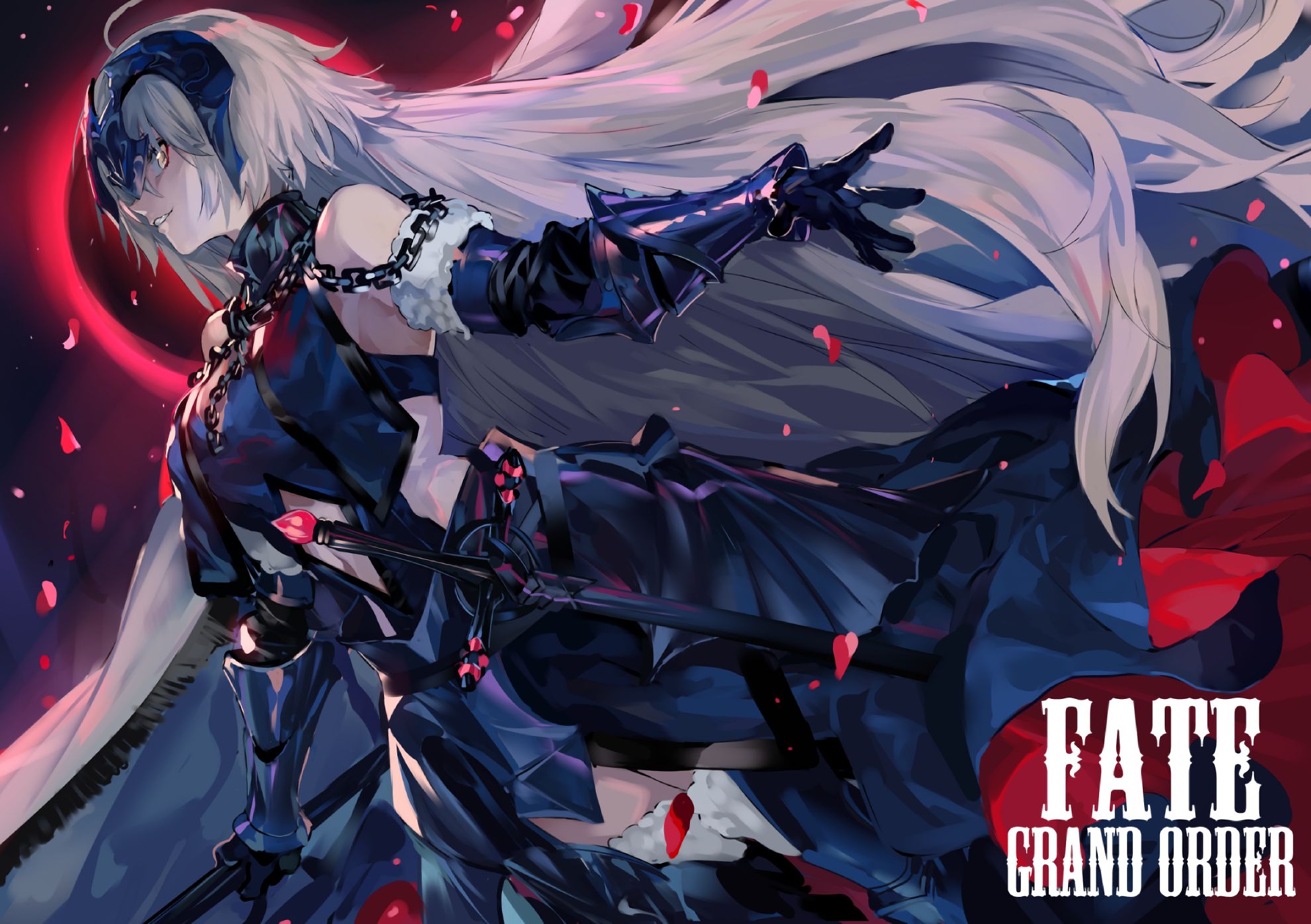 fate/grand order, anime, avenger (fate/grand order), jeanne d'arc alter, fate series Full HD