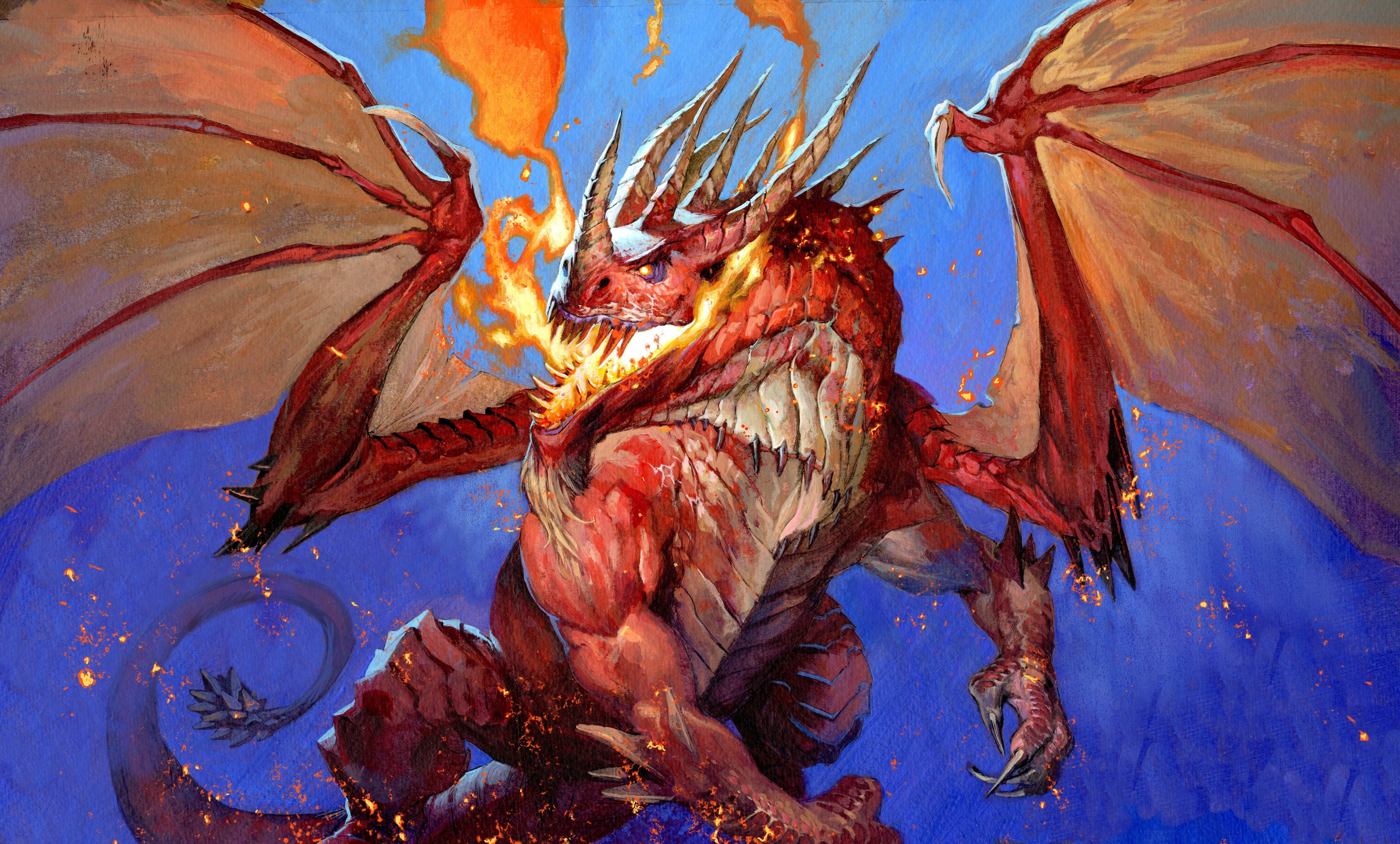 Красный дракон варкрафт