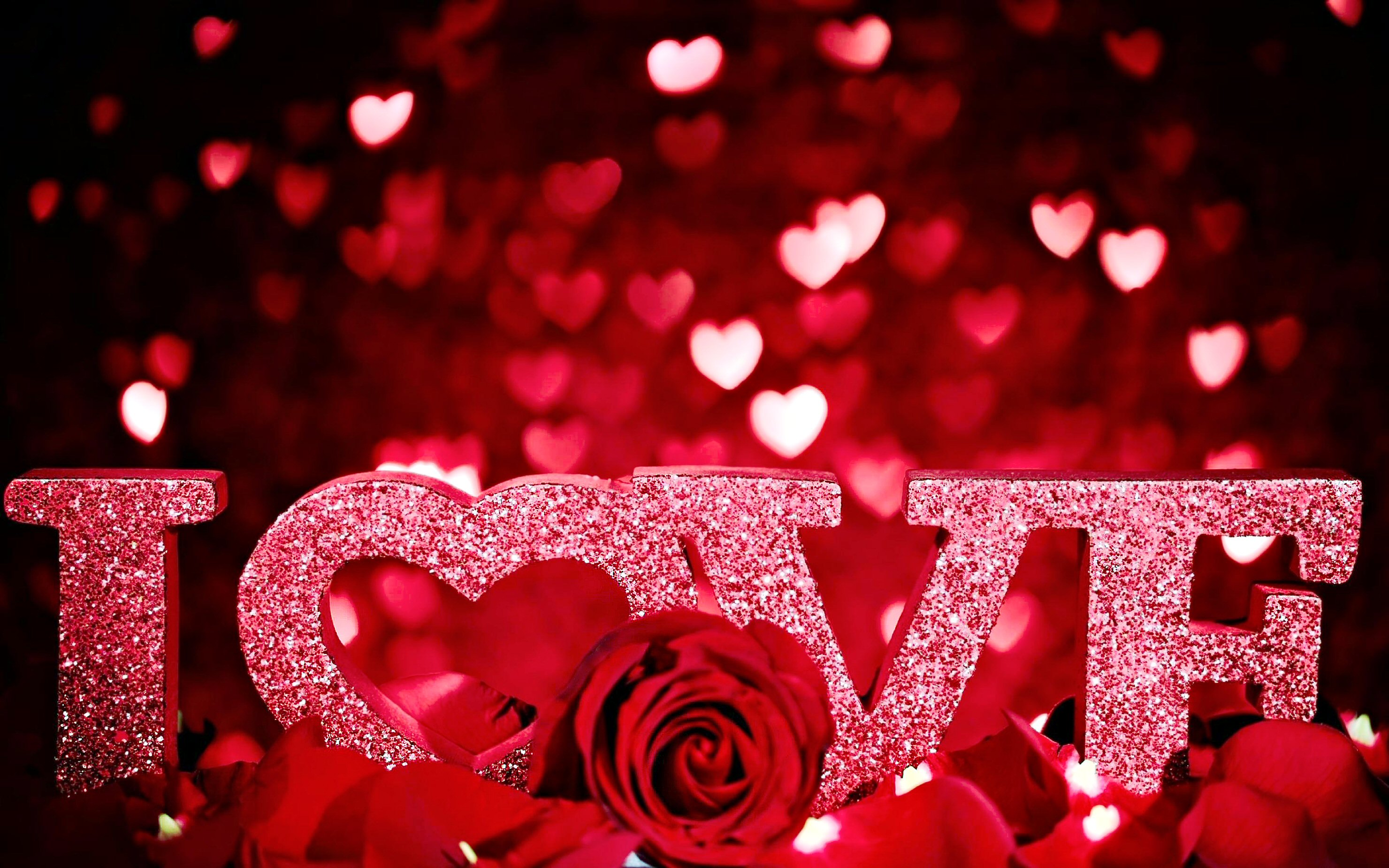 love, red, holiday, valentine's day 2160p