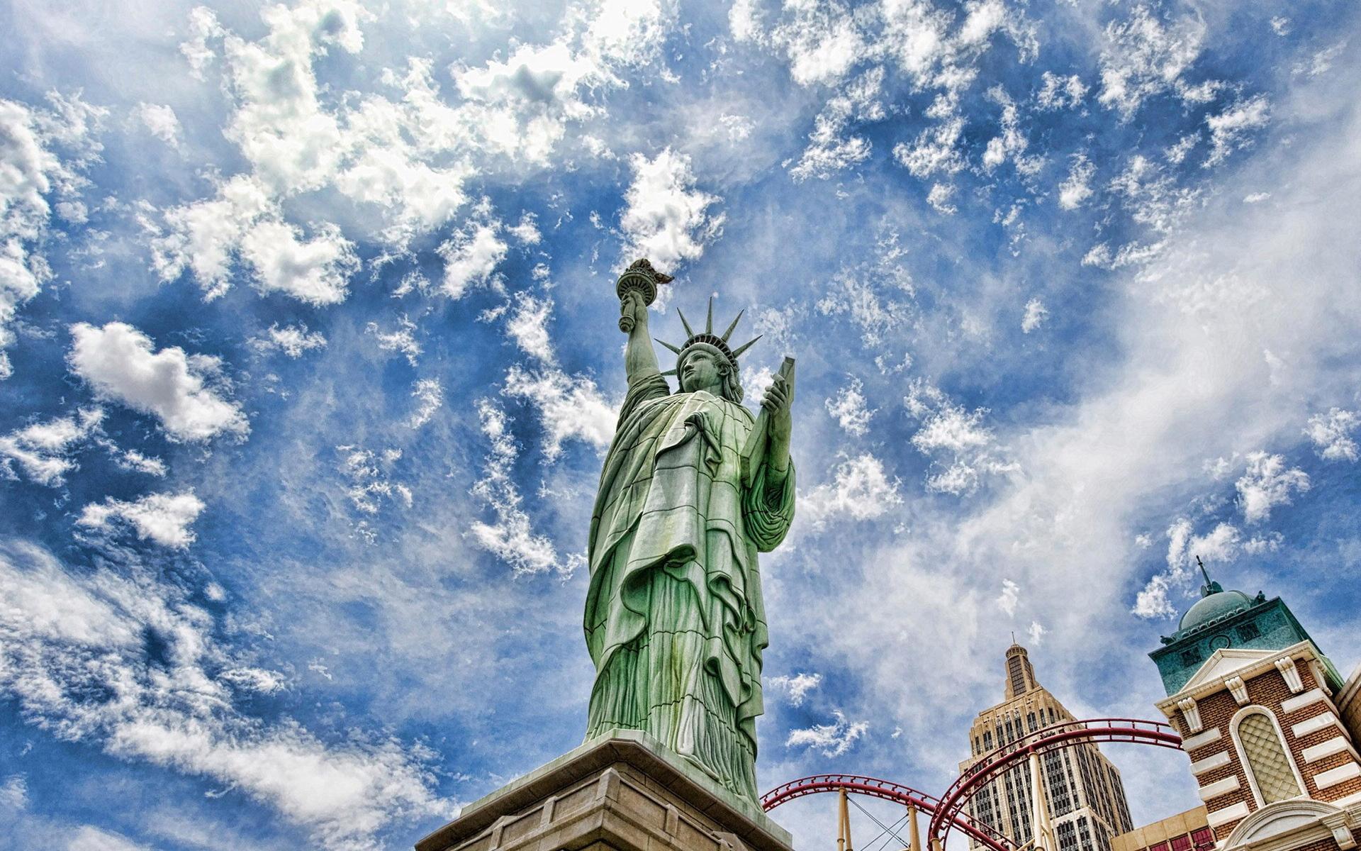 man made, statue of liberty
