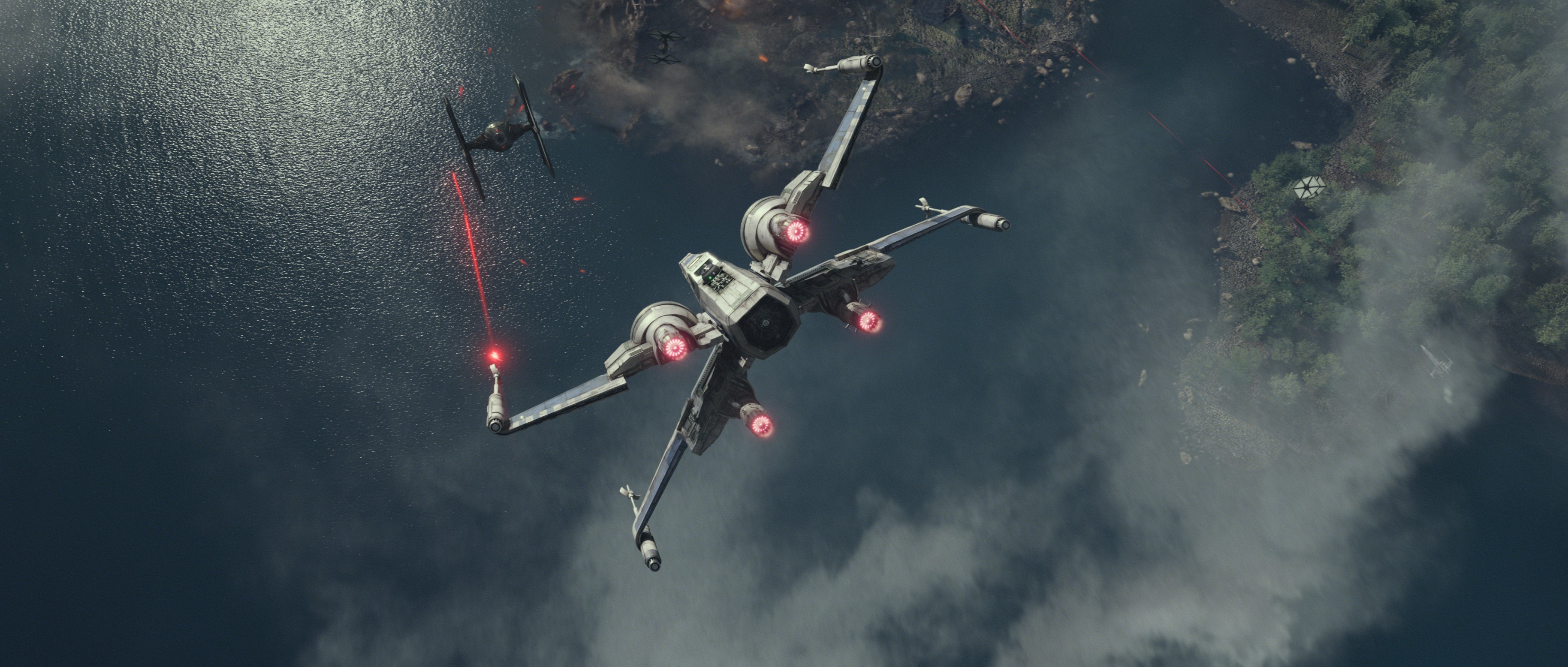 wallpapers star wars, movie, star wars episode vii: the force awakens, tie fighter, x wing