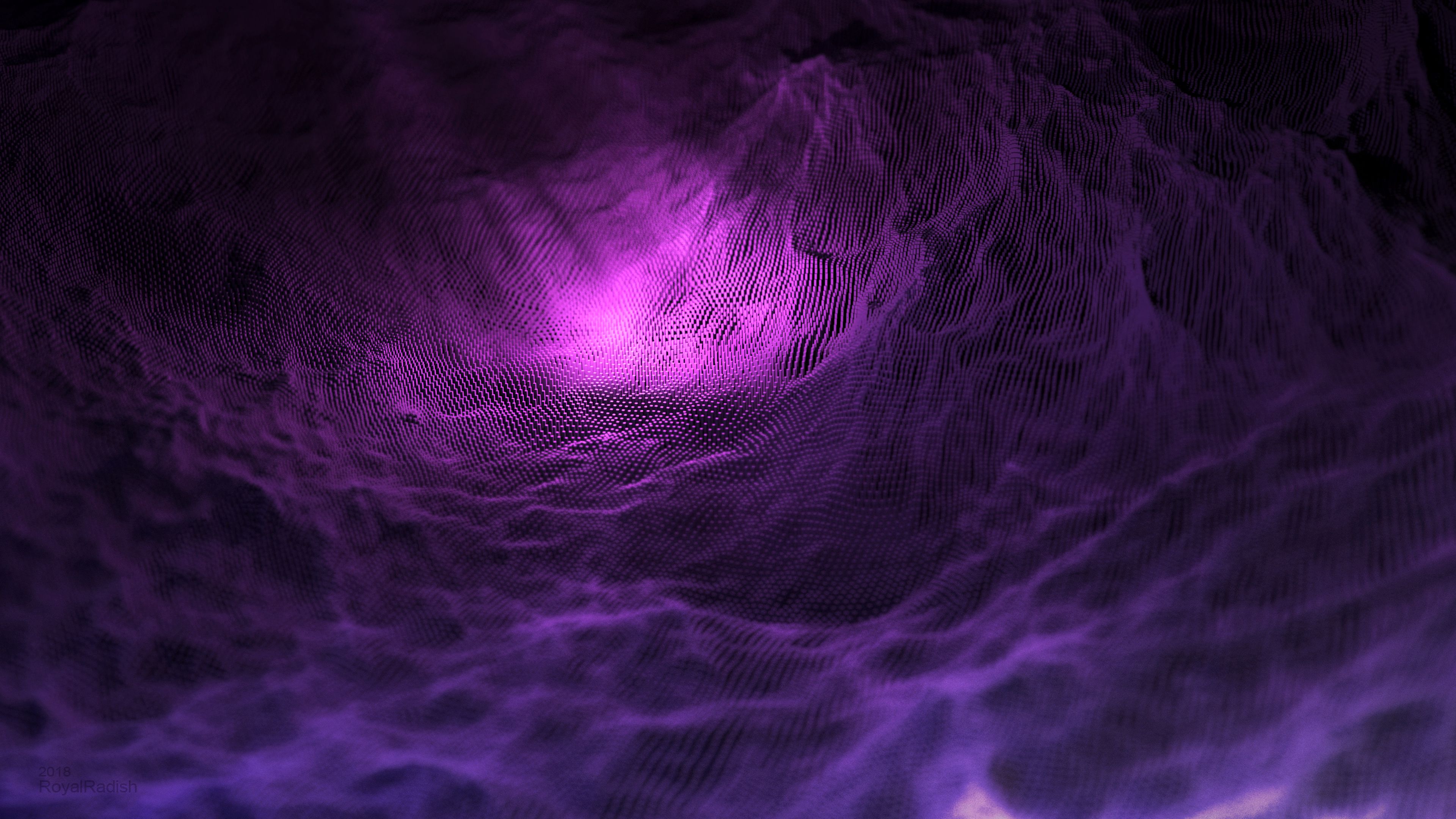 Download mobile wallpaper Relief, Violet, Purple, Texture, Surface, 3D for free.