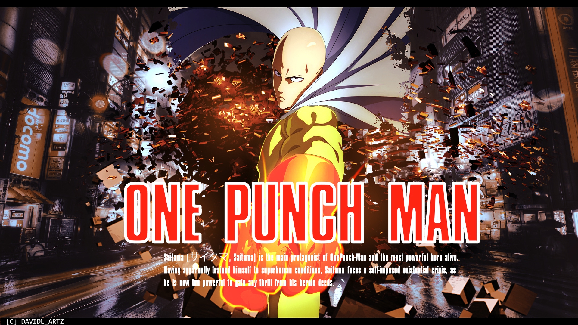 Baixe o papel de parede Saitama (One Punch Man) para o seu celular em  imagens verticais de alta qualidade Saitama (One Punch Man) gratuitamente