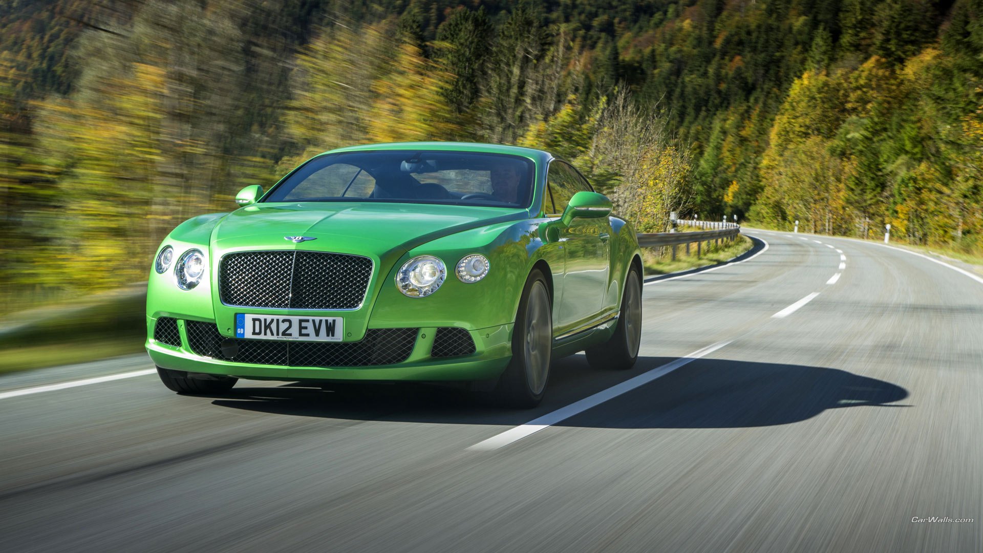 Bentley Continental gt Р·РµР»РµРЅС‹Р№