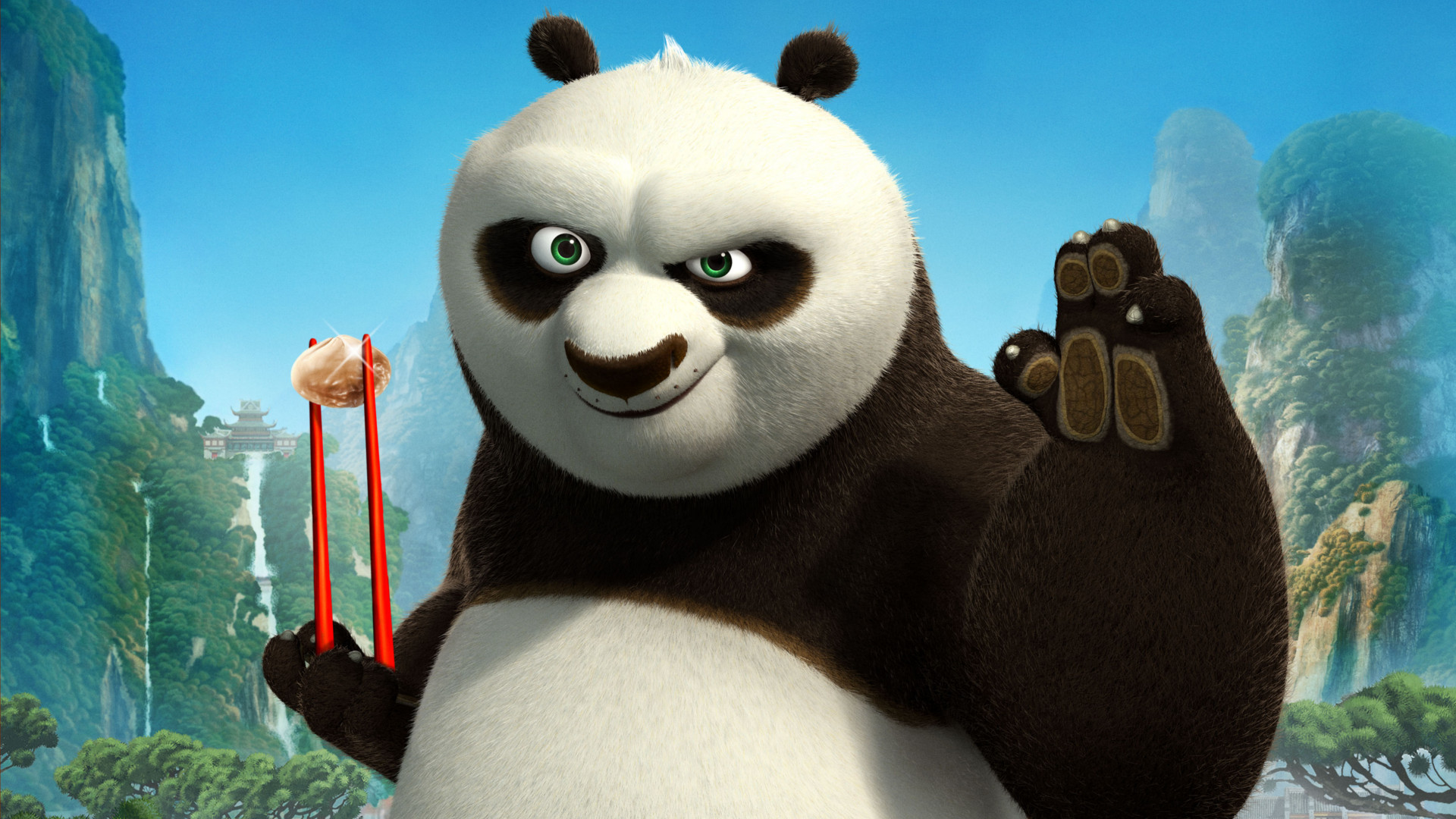 wallpapers po (kung fu panda), kung fu panda, movie, kung fu panda 2
