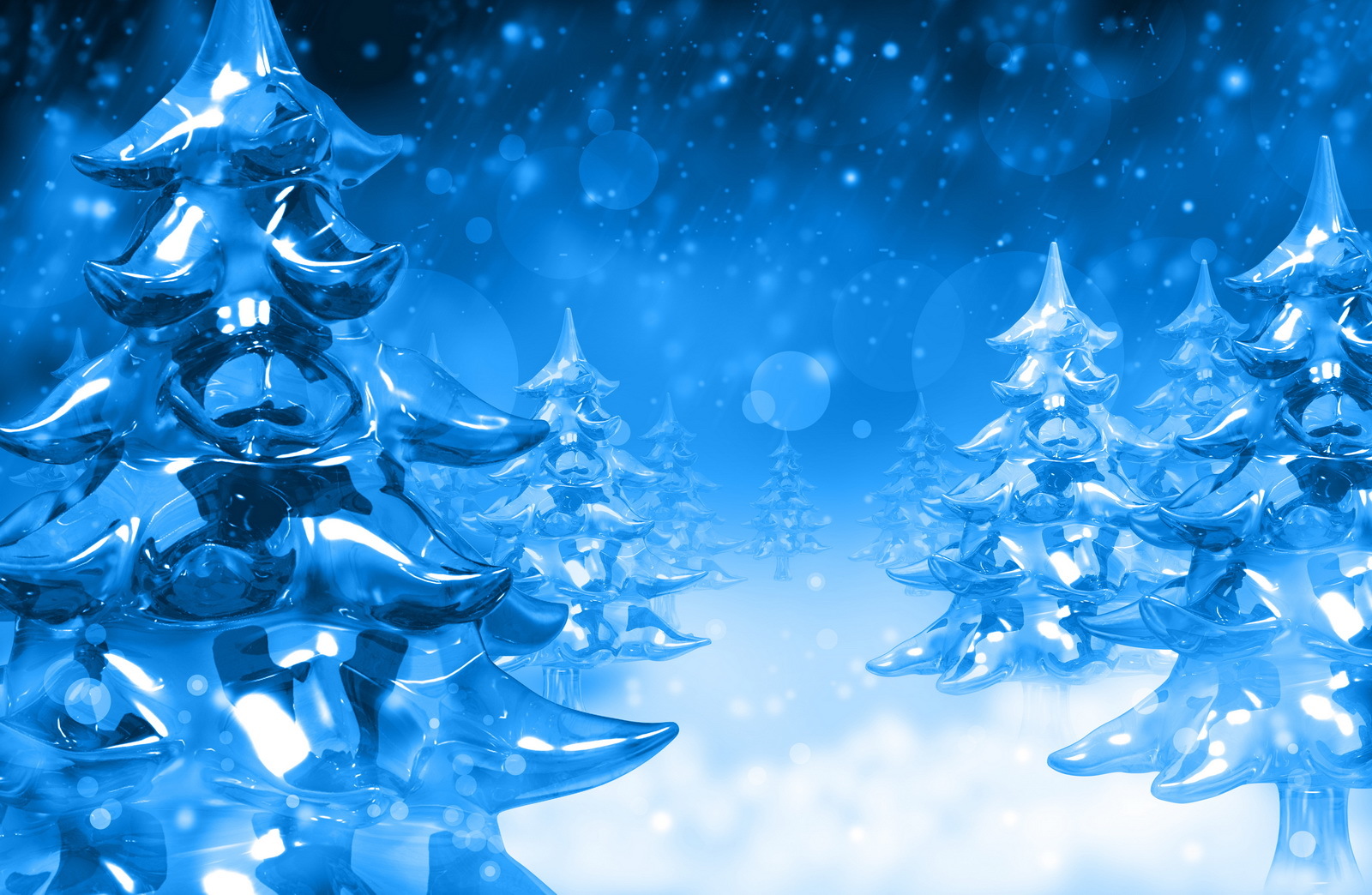 Download mobile wallpaper Fir Trees, Landscape, New Year, Christmas Xmas for free.