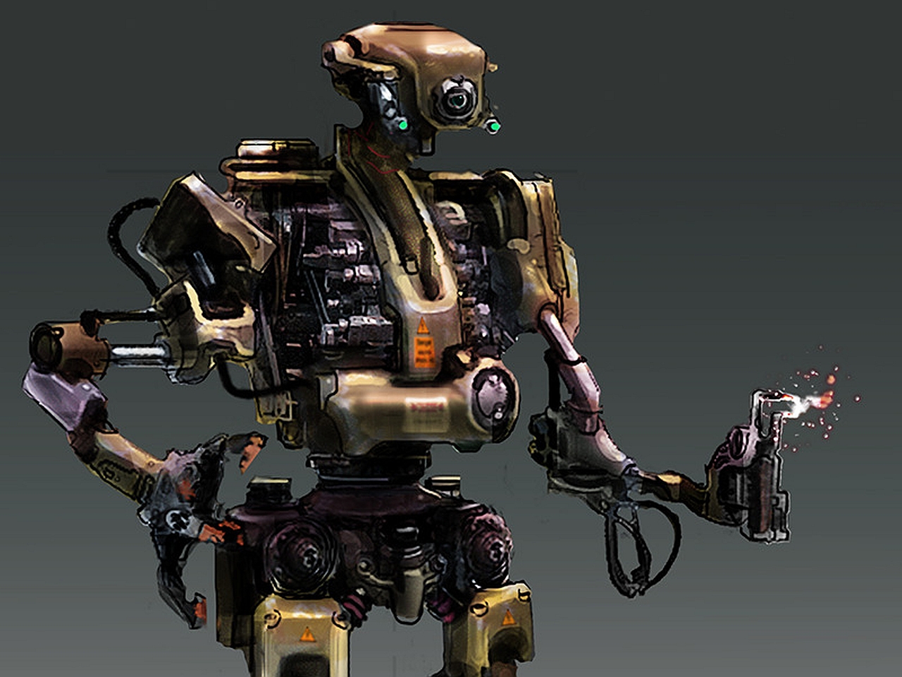 Download mobile wallpaper Robot, Sci Fi for free.