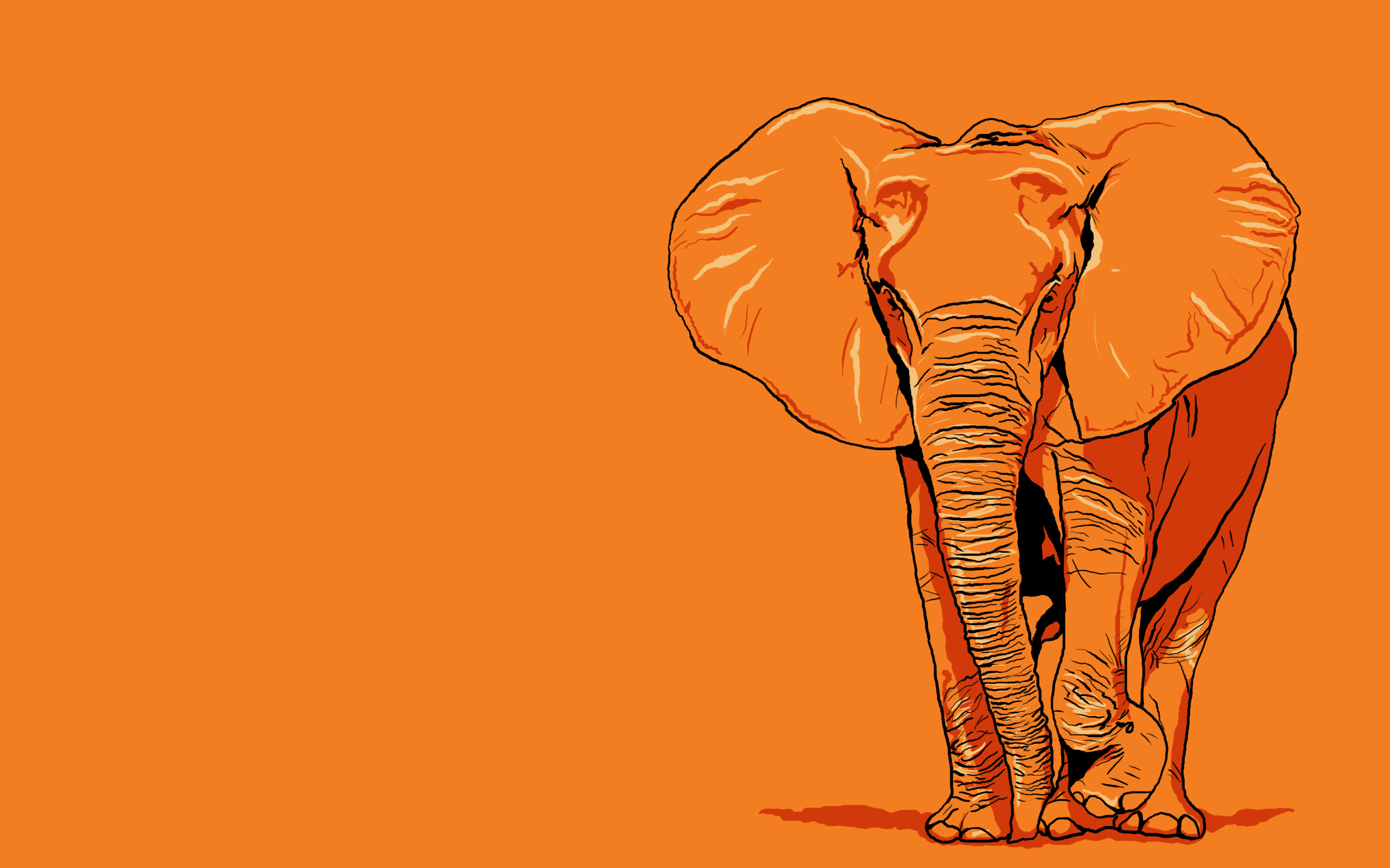 Оранжевый Слоник