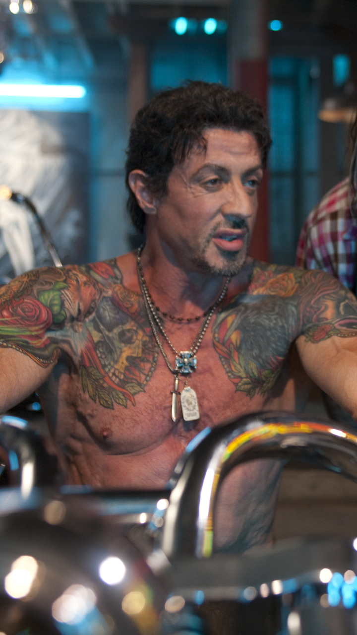 sylvester stallone, movie, the expendables, mickey rourke, barney ross, tool (the expendables)