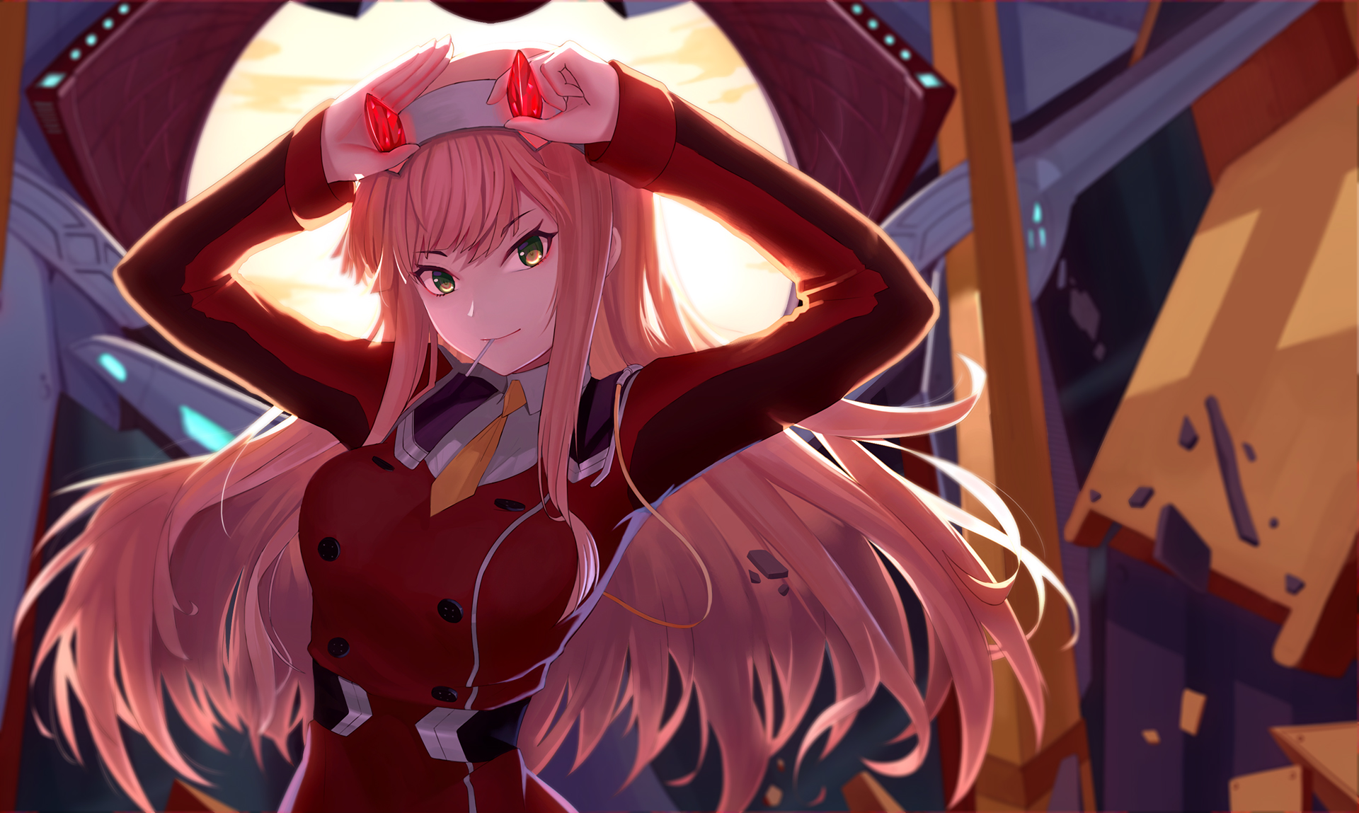 Zero two фон для стим фото 47