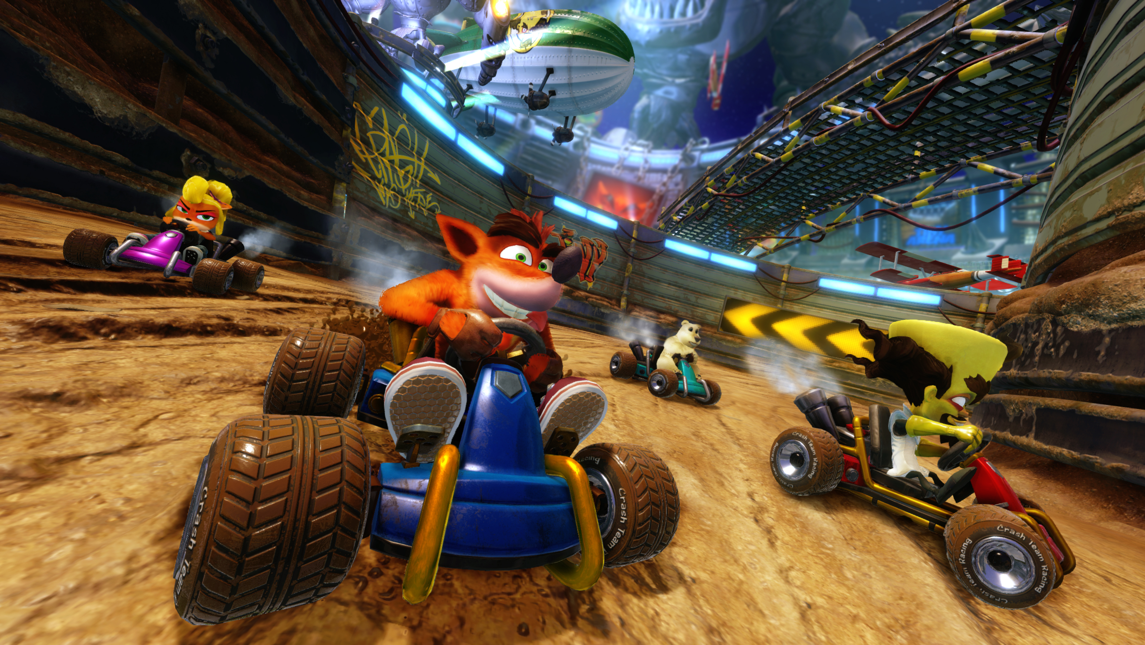 Игра ps4 гонки. Краш гонки ps4. Crash Team Racing Nitro. Crash Team Racing ps4. CTR Nitro fueled ps4.