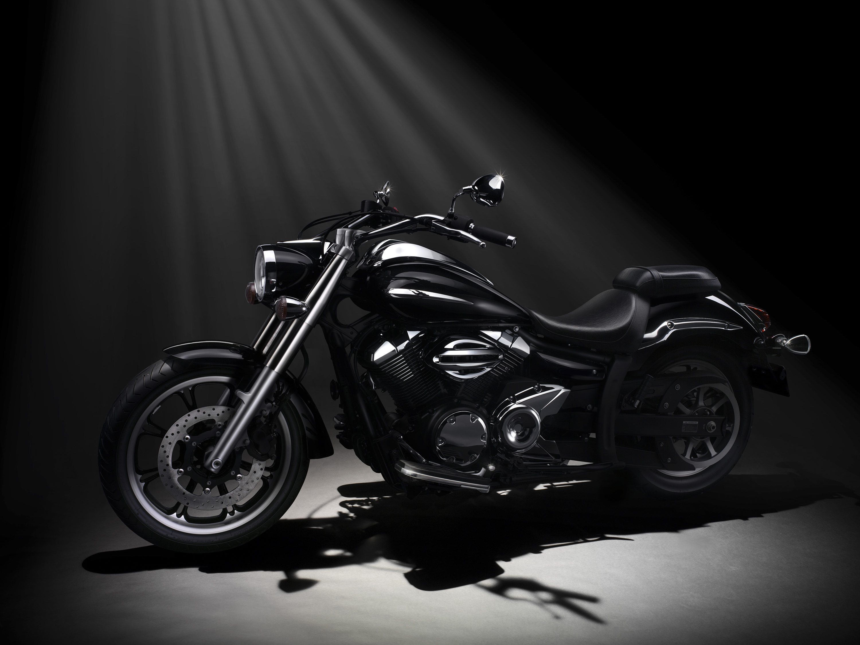 69096 descargar imagen motocicletas, yamaha, motocicleta, xvs950a, estrella de medianoche: fondos de pantalla y protectores de pantalla gratis