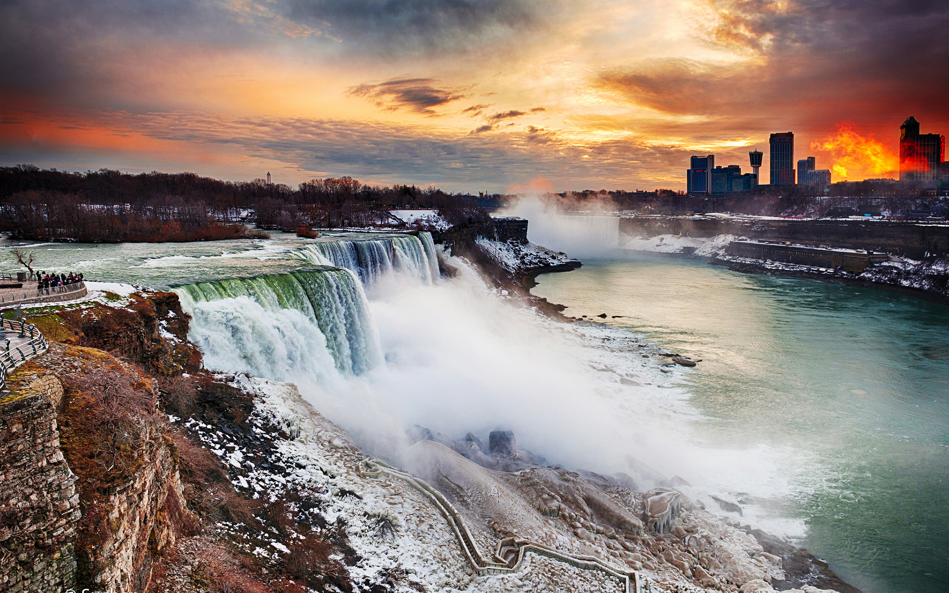 Ниагарский водопад (Niagara Falls) — Канада / США