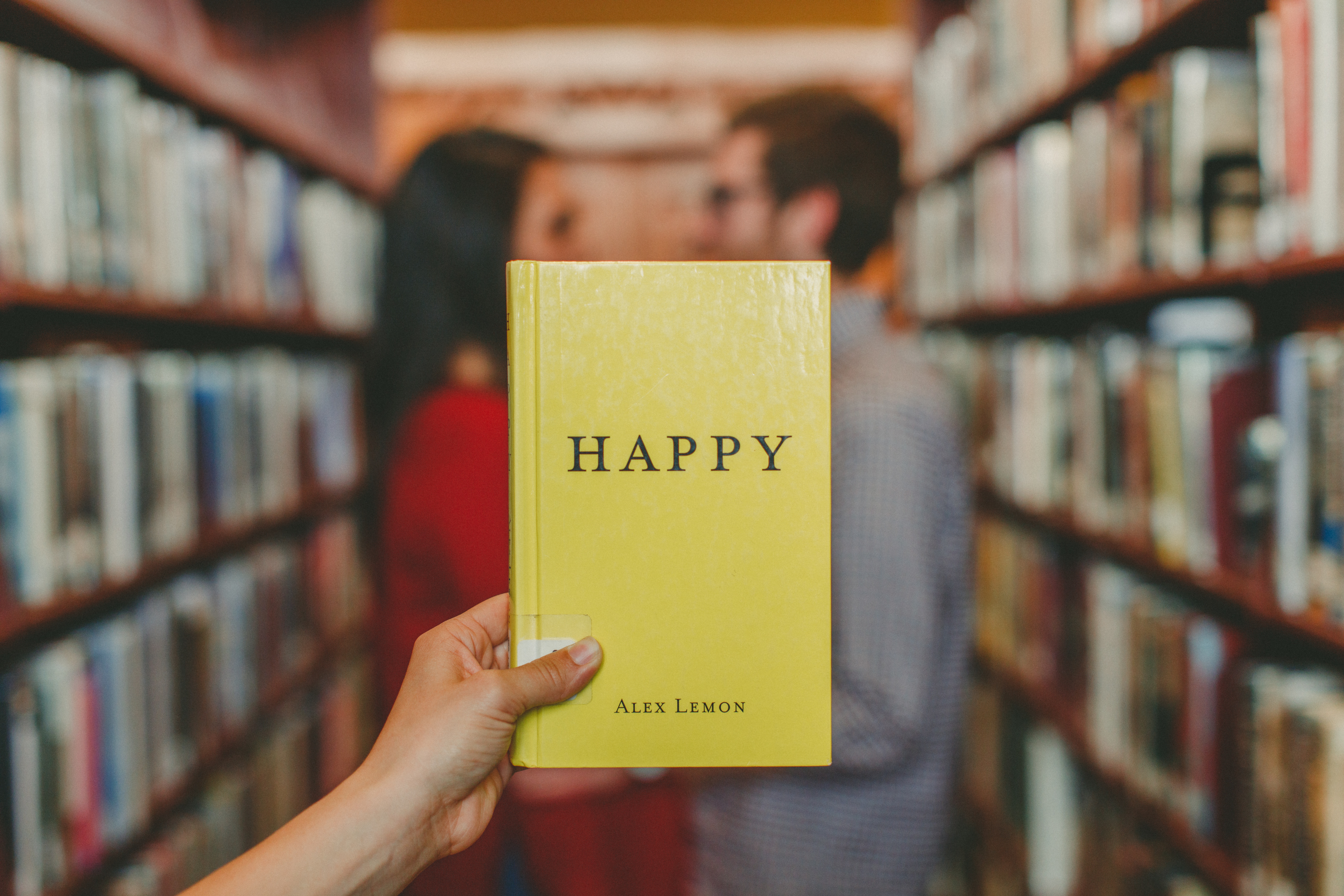 happiness, words, love, couple, pair, blur, smooth, book phone wallpaper