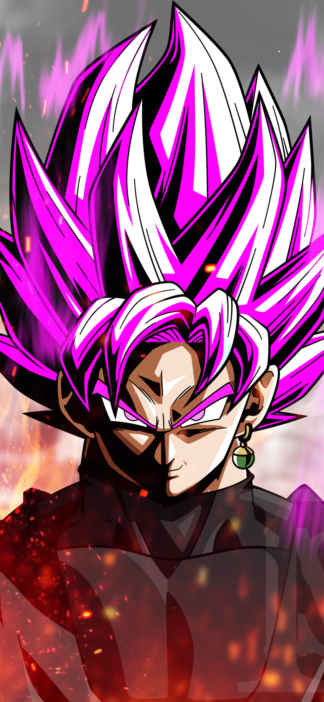 Goku Black ssj Rose  Dragon ball wallpapers, Dragon ball wallpaper iphone,  Anime dragon ball super