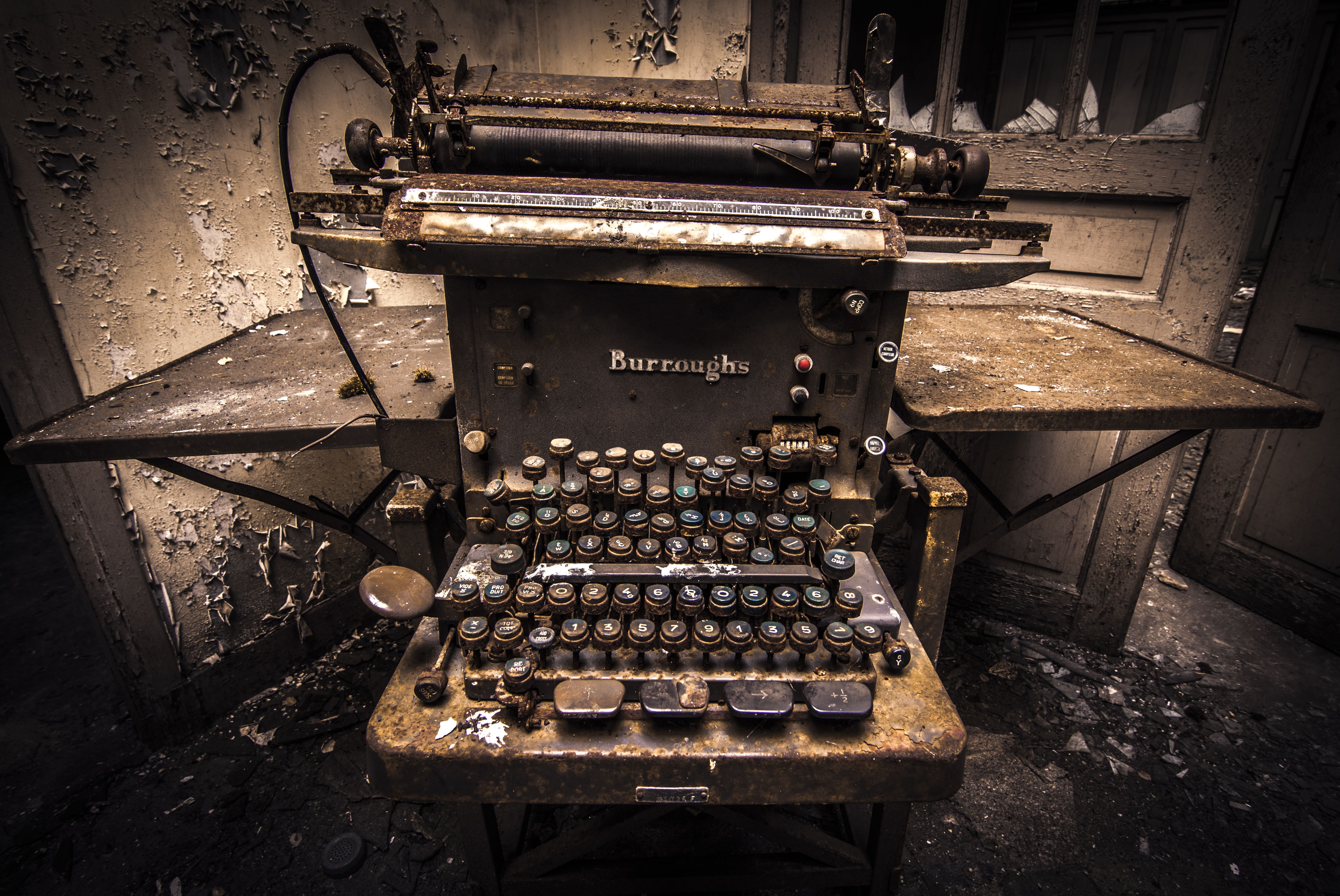 desktop Images man made, typewriter