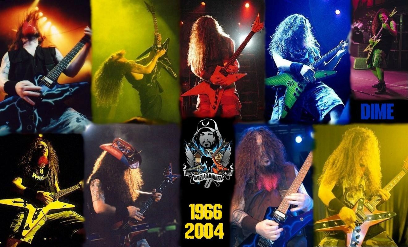 guitar, music, pantera, dimebag darrell, guitarist, heavy metal, thrash metal iphone wallpaper