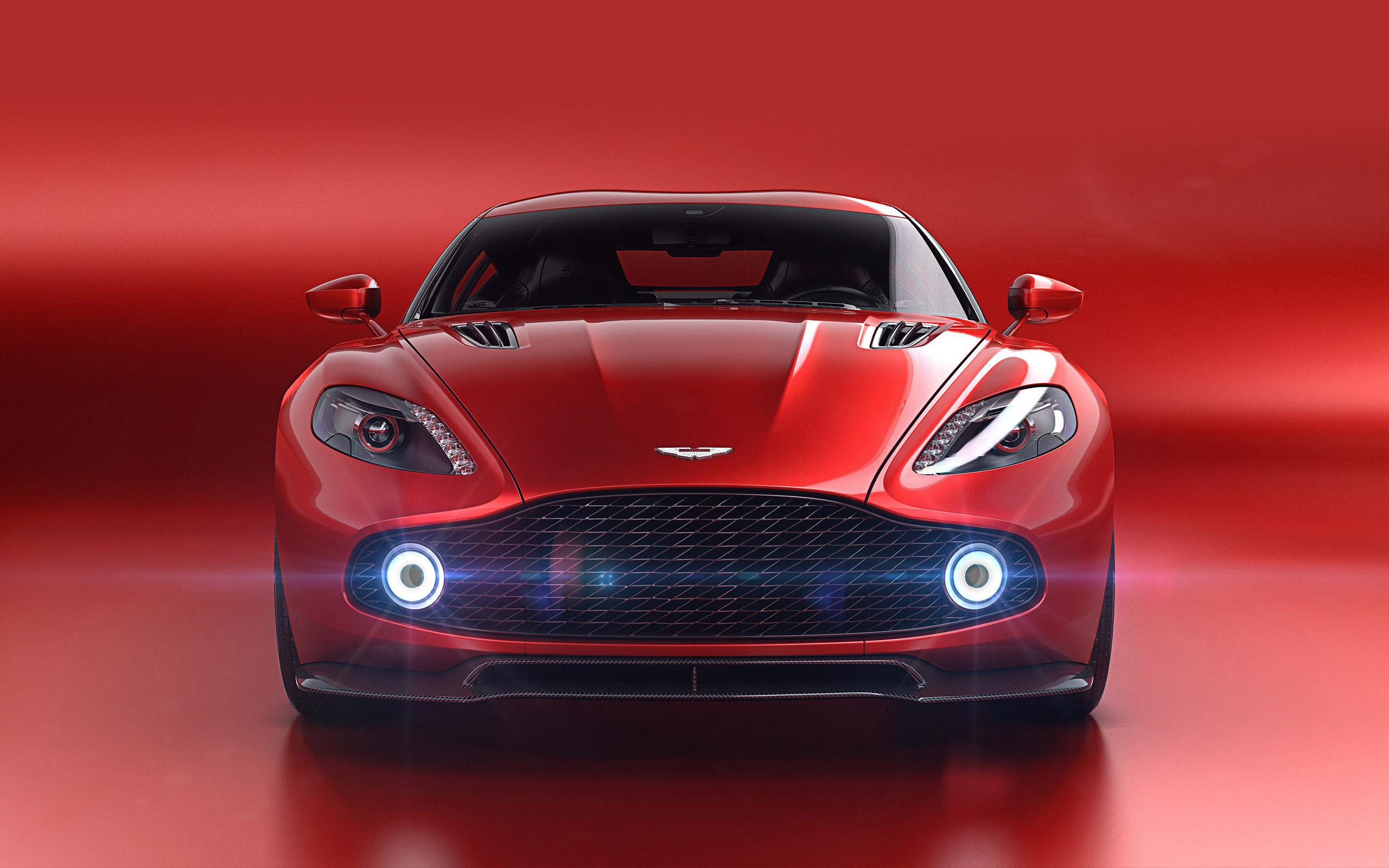Aston Martin Vanquish Zagato Concept Vertical Background