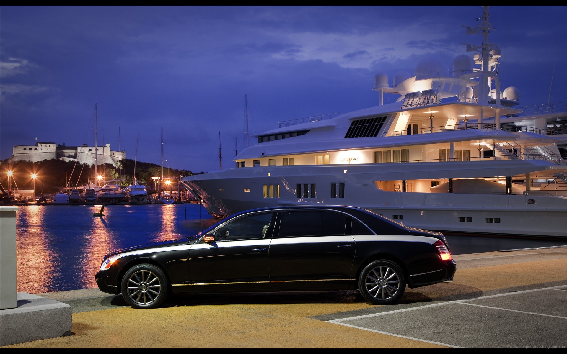maybach, vehicles, maybach zeppelin cell phone wallpapers