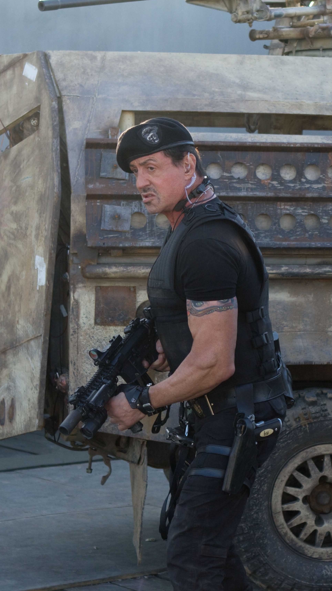 sylvester stallone expendables 2 wallpaper