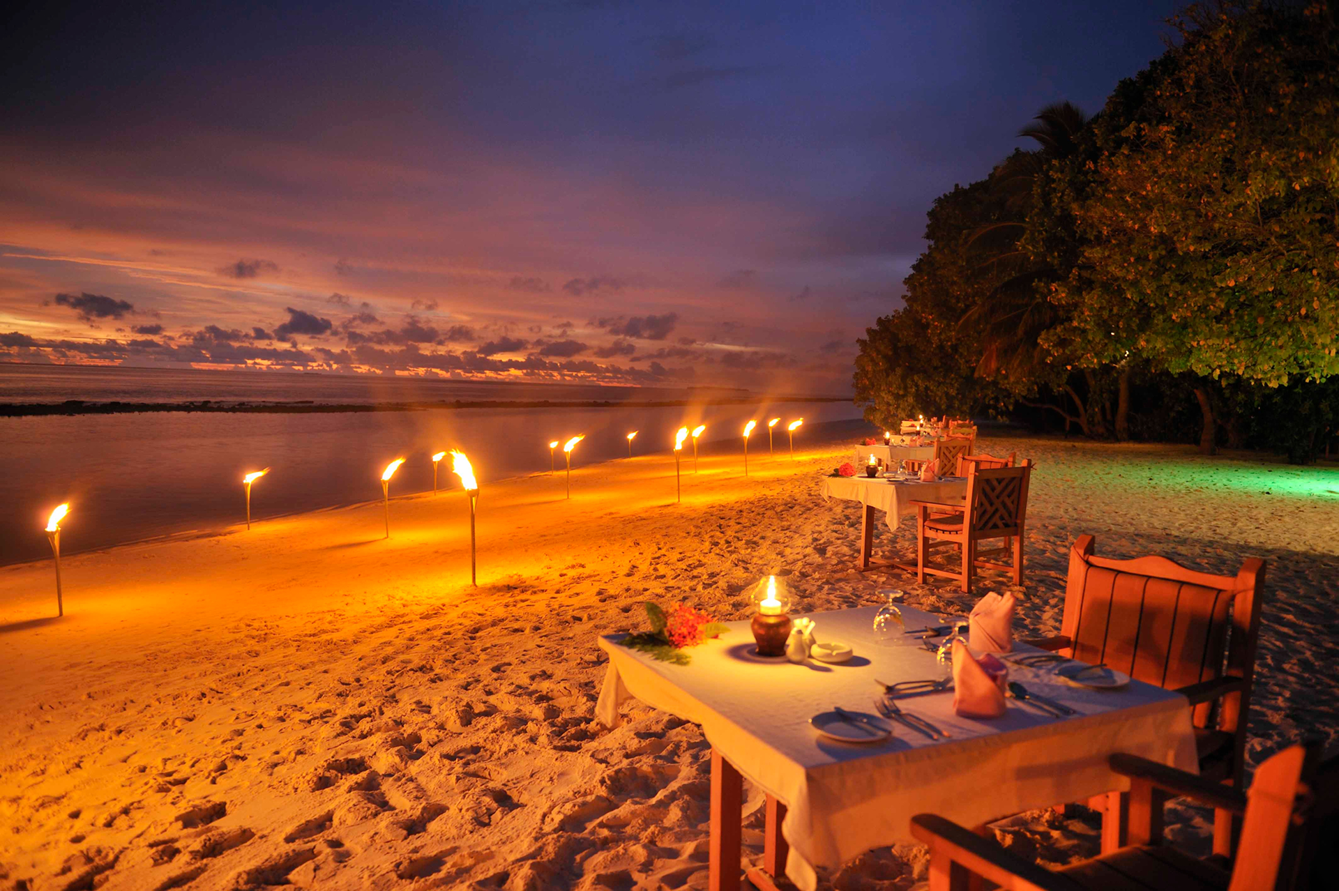 Desktop FHD sea, maldives, beach, photography, candle, earth, holiday, horizon, ocean, table