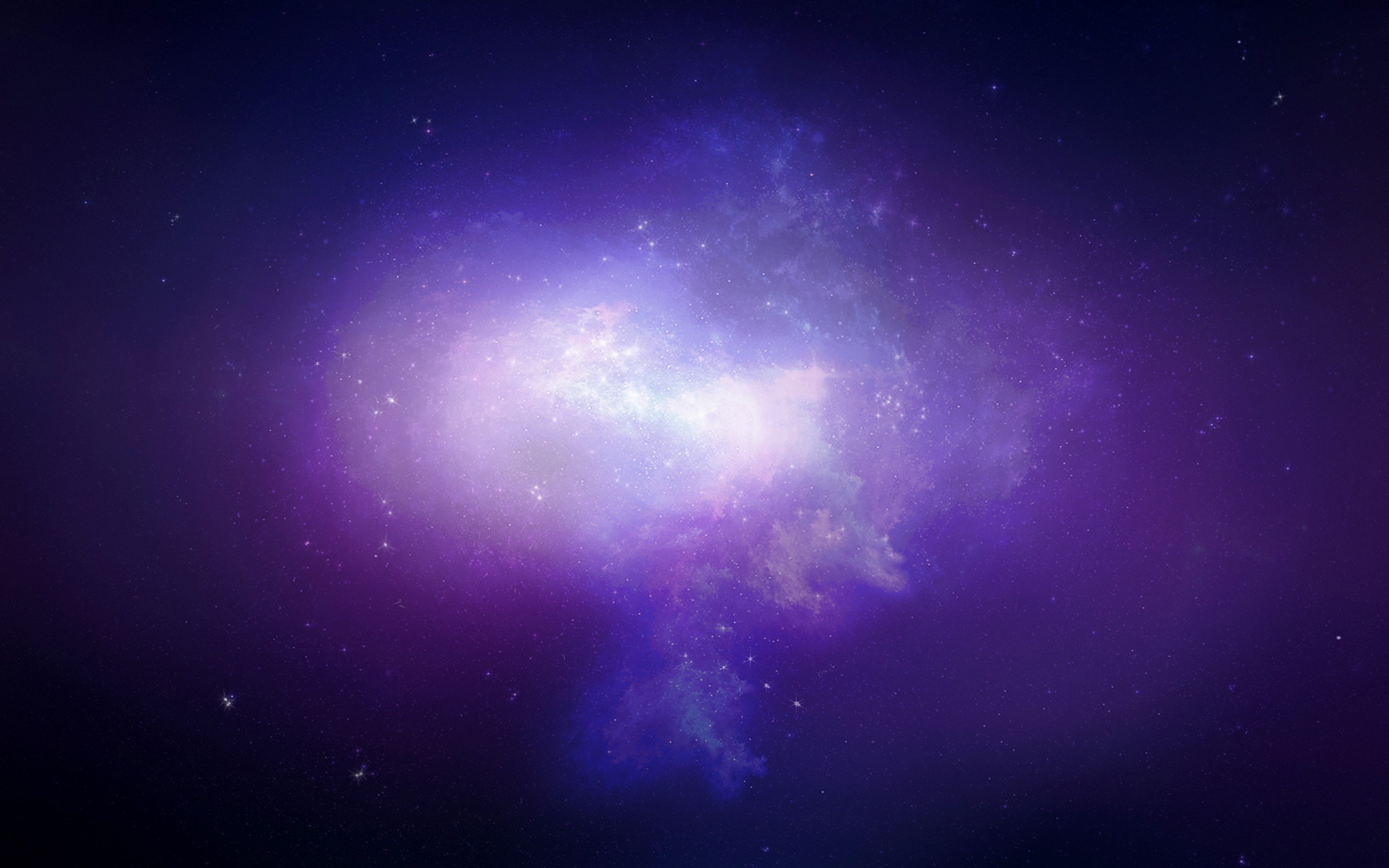 Картинки 2560 на 1440. Обои космос. Фиолетовый космос. Космический фон.