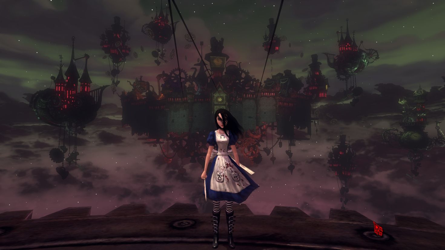 Время безумия. Alice Madness Returns владения Шляпника. Алиса Лидделл Madness Returns. American MCGEE Alice и Alice Madness Returns. Alice Madness Шляпник.