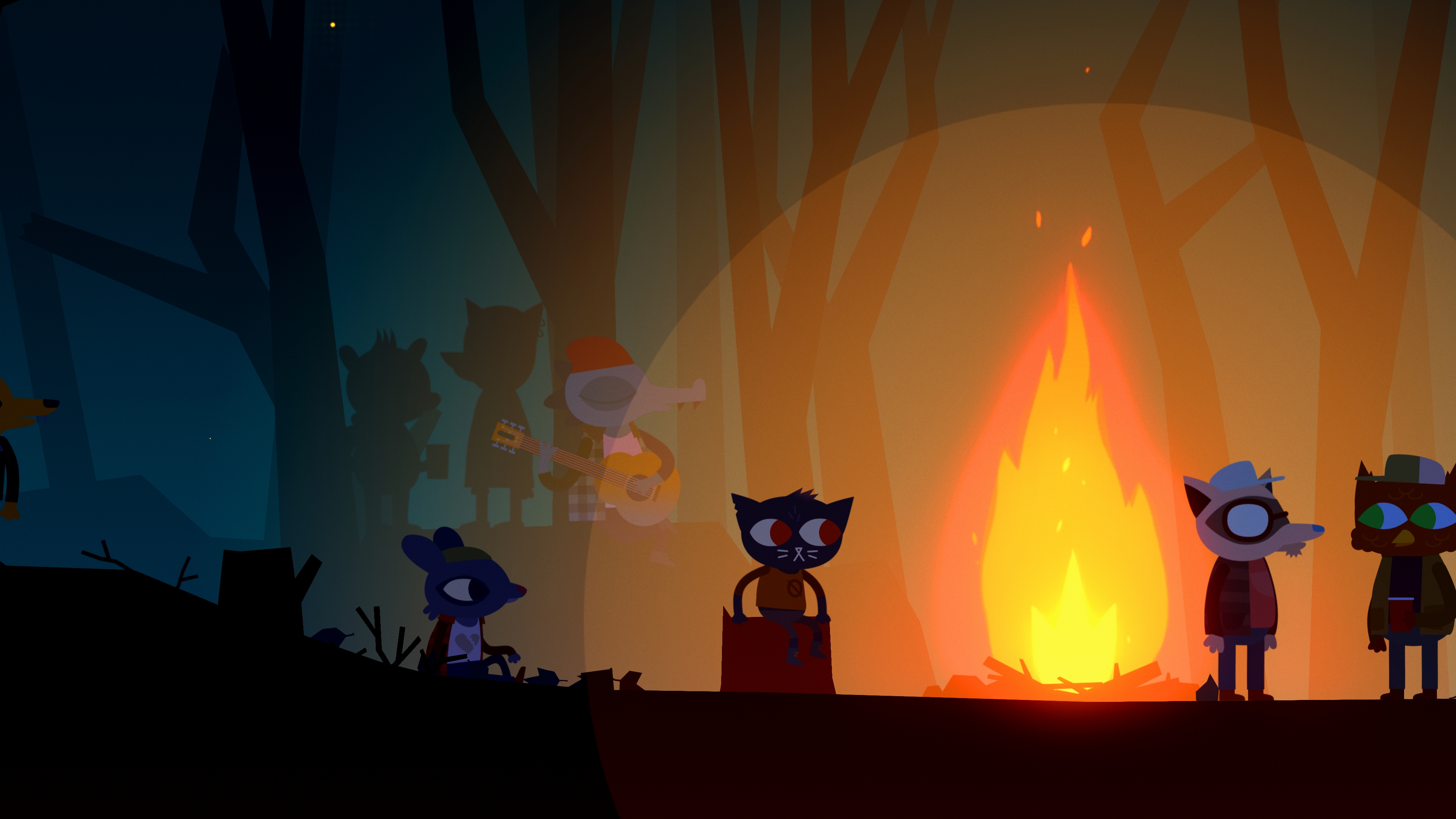 Фаир ин зе хол. Nitw игра. Night in the Woods. Найтс ин зе Вудс. Night in the Woods игра.