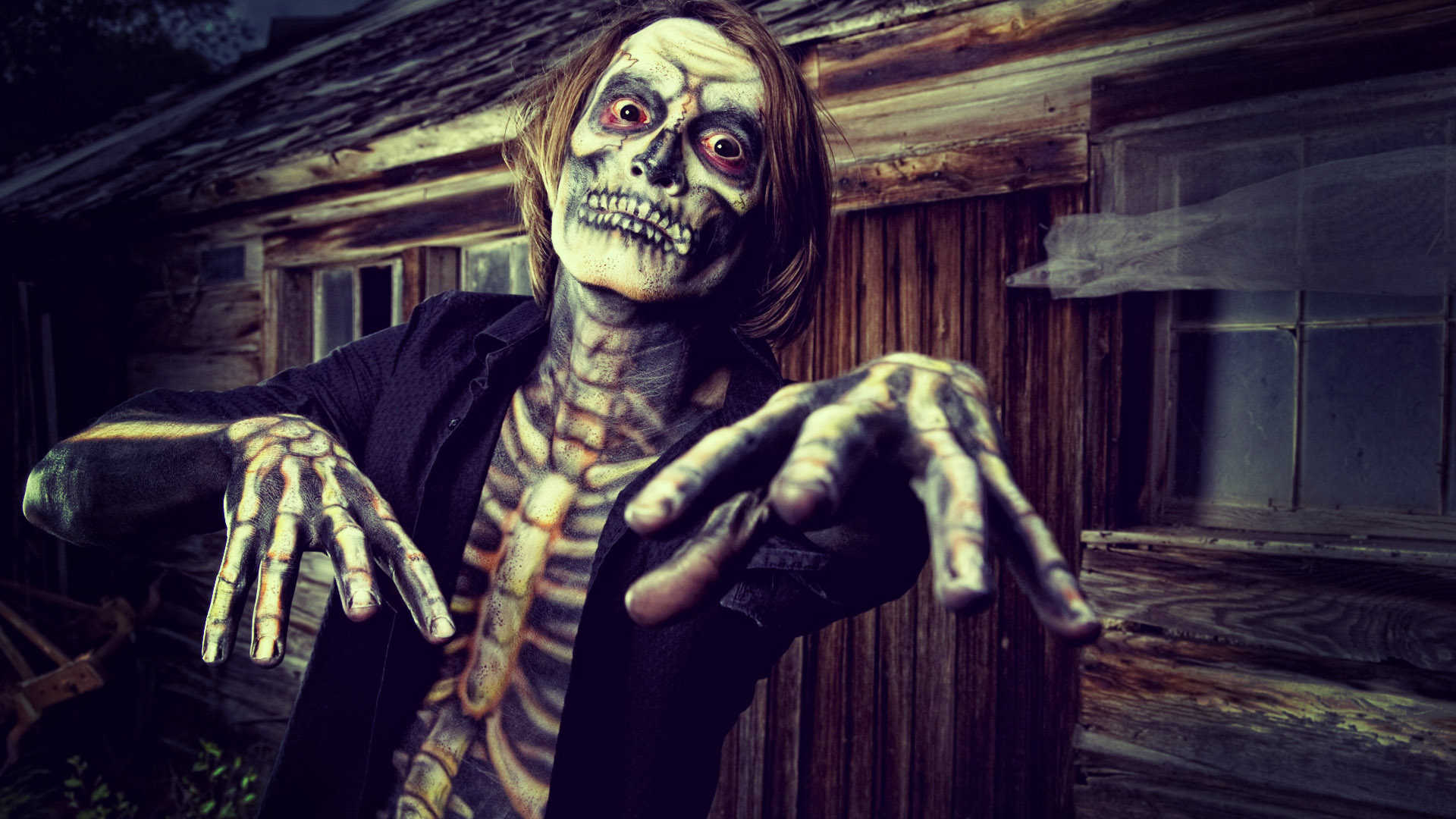 skeleton, holiday, halloween, costume 8K