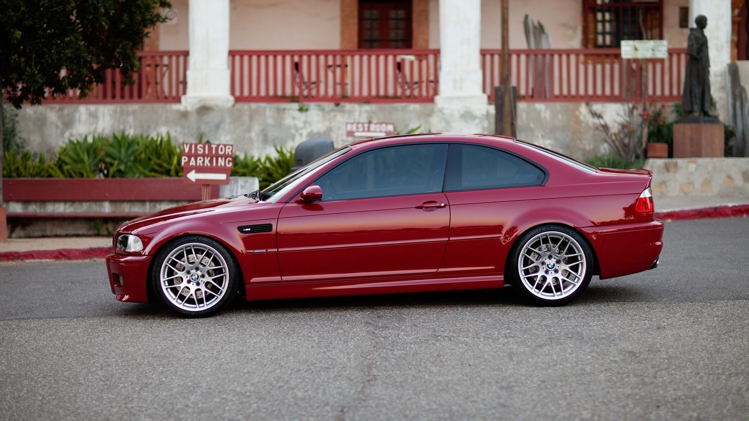 BMW e46 White