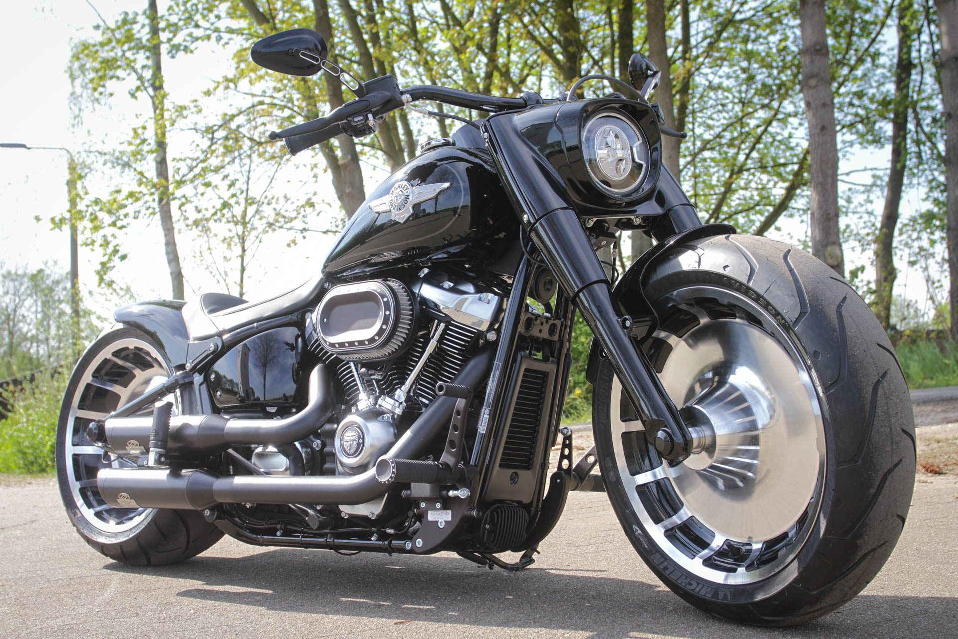 Harley Davidson Softail fat boy Custom