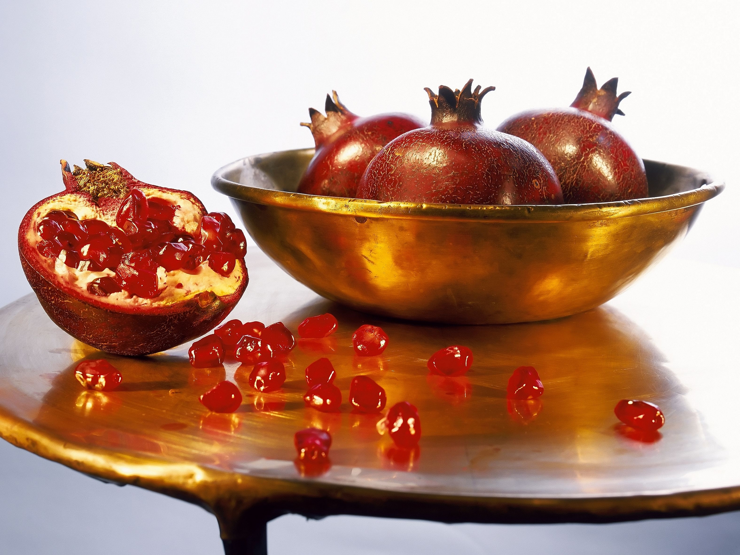 Mobile wallpaper food, pomegranate, fruits