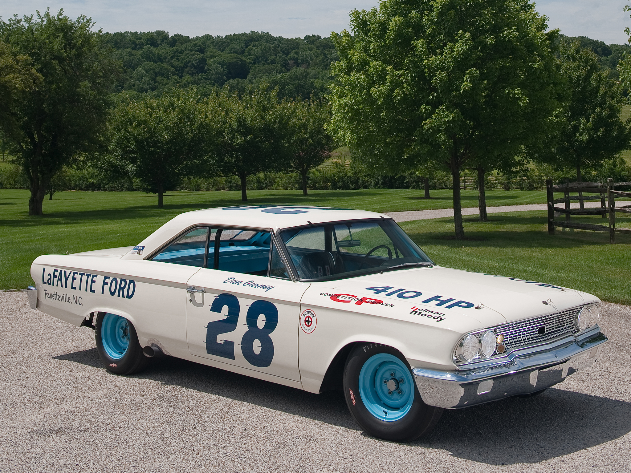 Ford Galaxy 1963 NASCAR