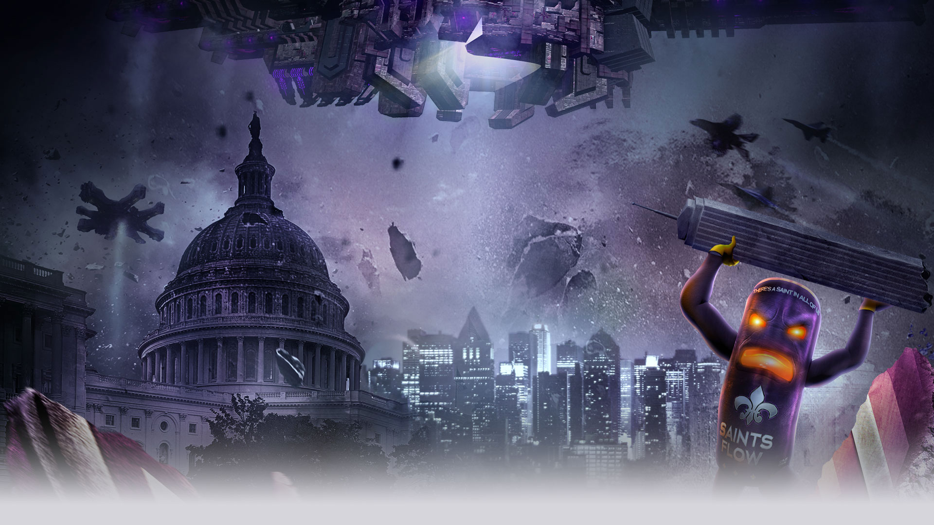 Wallpaper  Saints Row IV saints row 4 Saints Row volition incorporated  1680x1050  CoolWallpapers  1003688  HD Wallpapers  WallHere