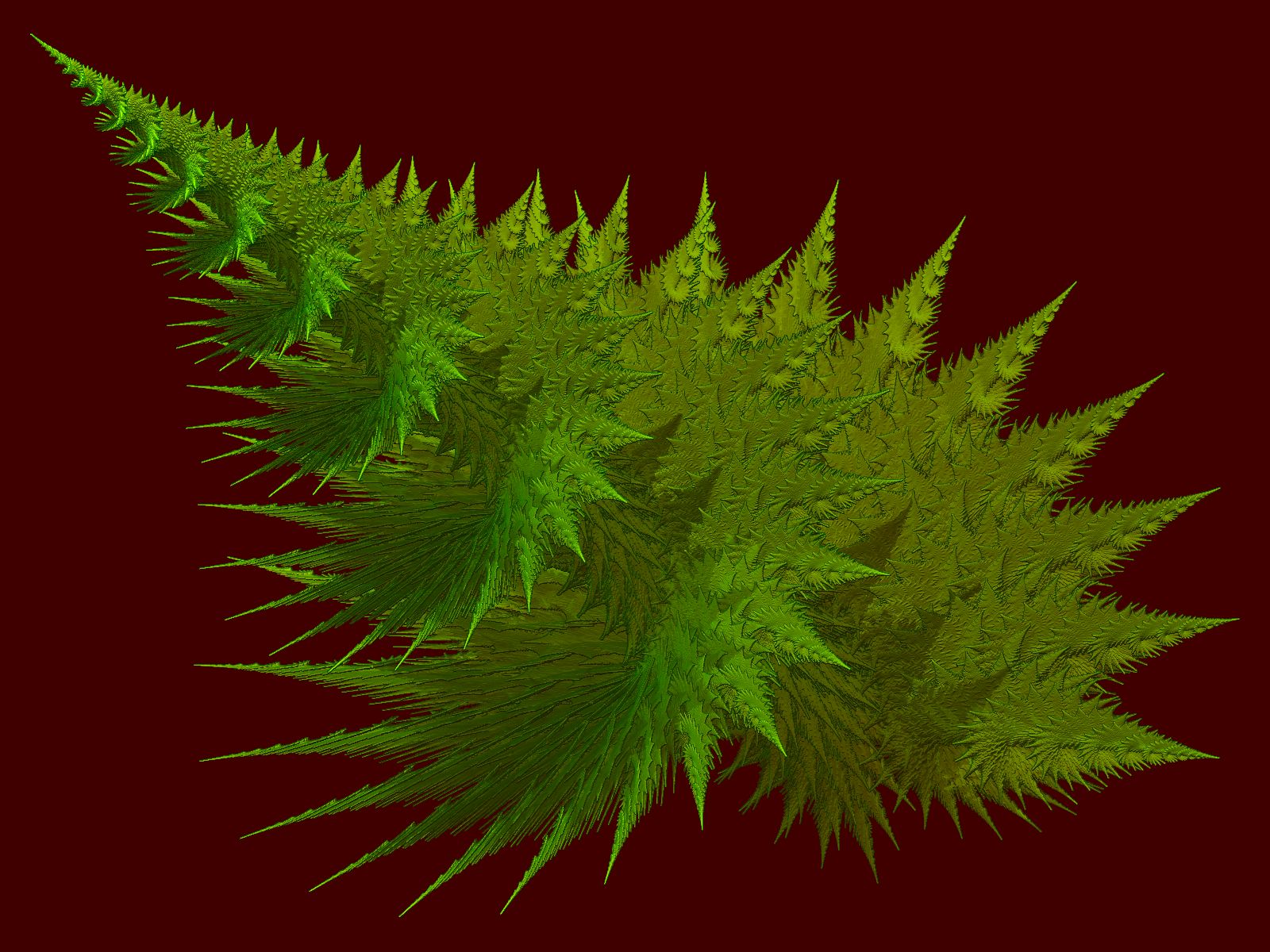 christmas tree, abstract, fractal, chaoscope (software), green, thorns