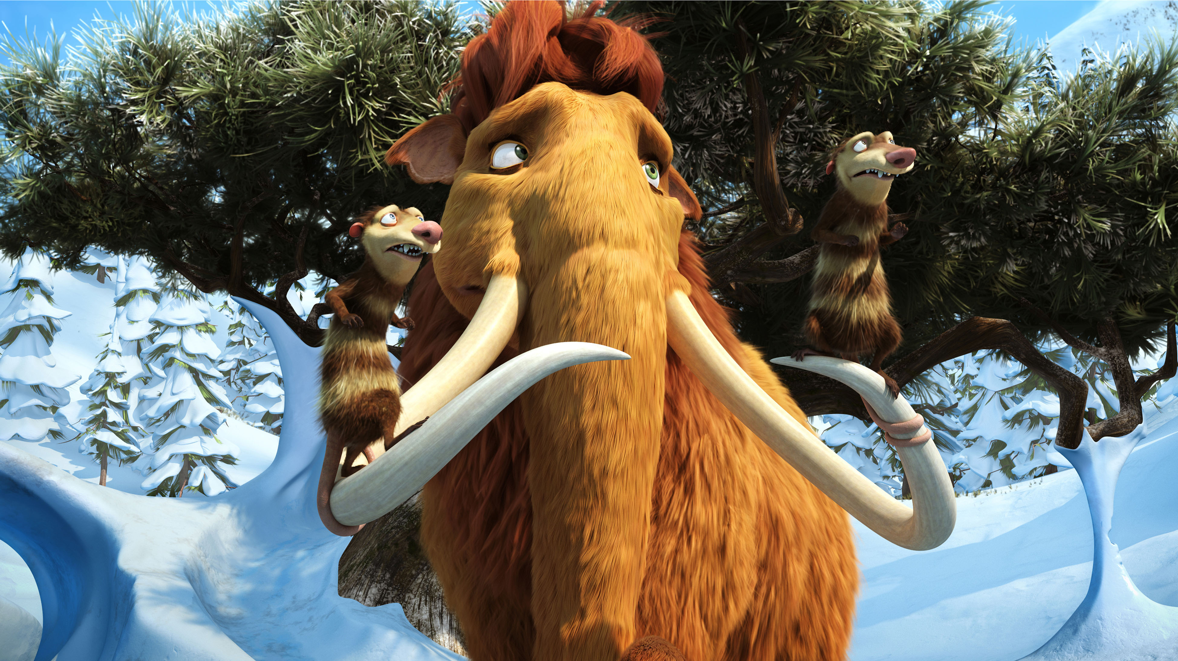 ice age, movie, ice age: dawn of the dinosaurs iphone wallpaper