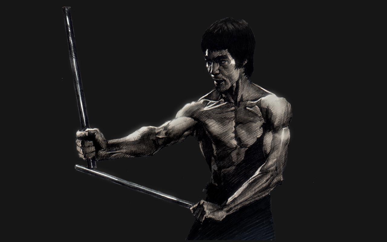 Bruce Lee muscle