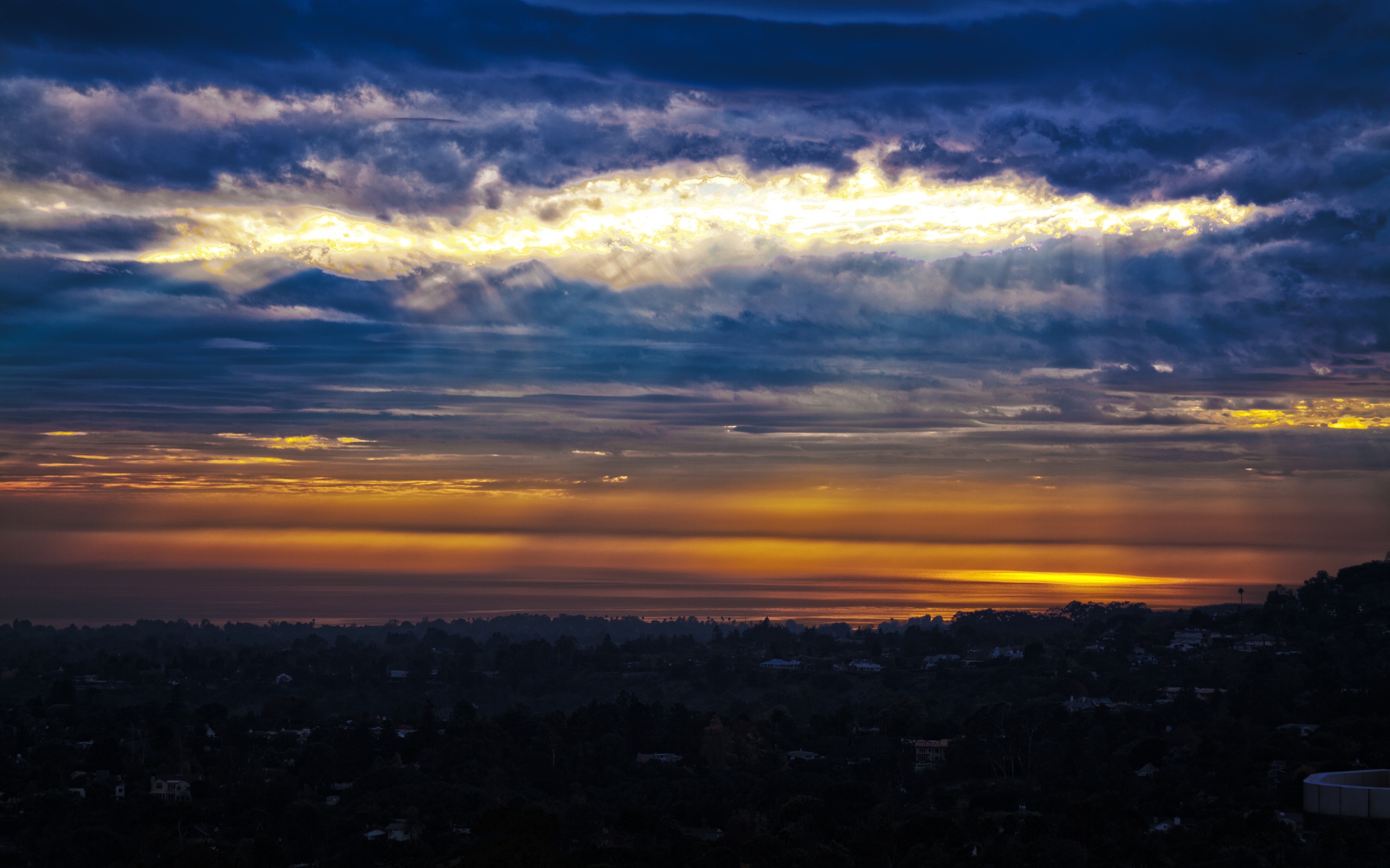 man made, city, california, cloud, colors, dusk, sky, cities HD for desktop 1080p