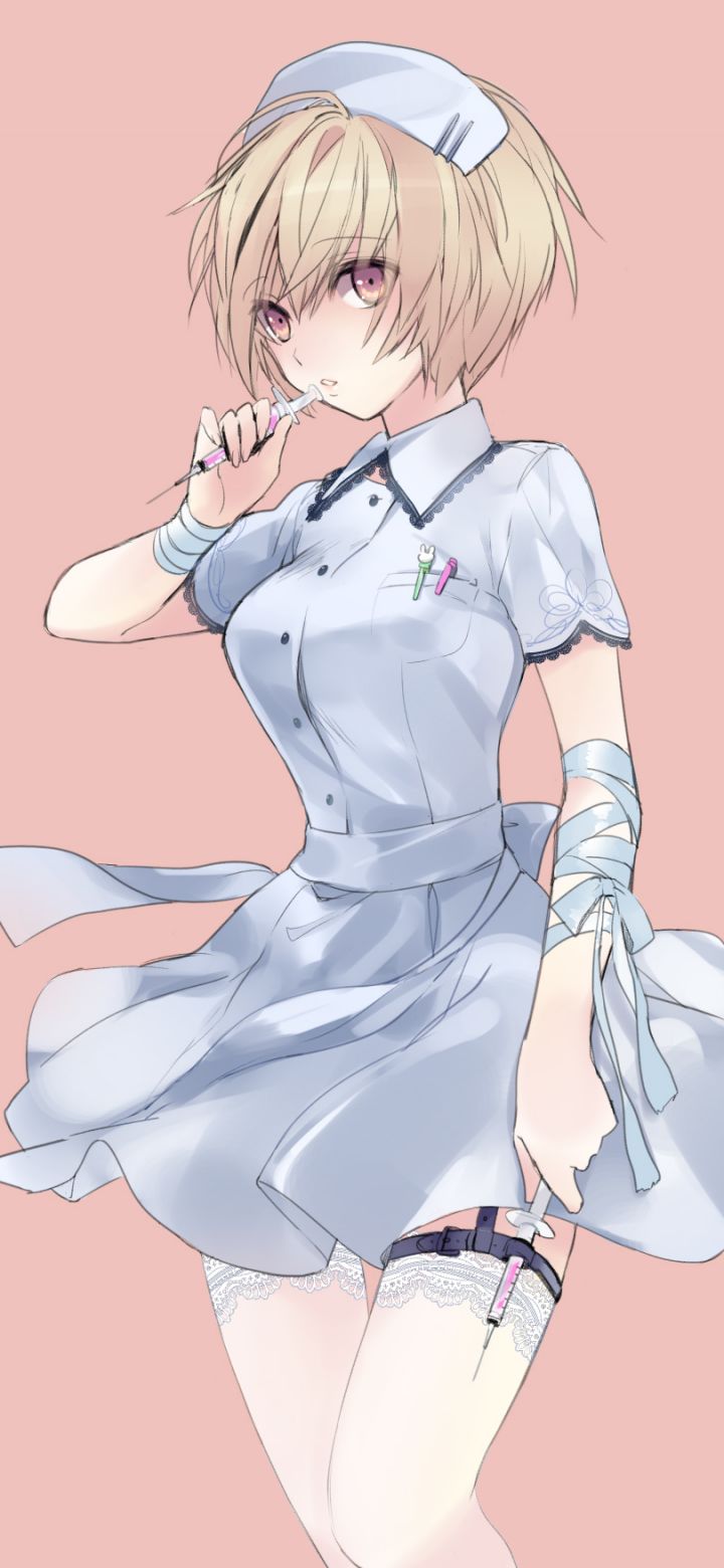 anime, girl, nurse cell phone wallpapers
