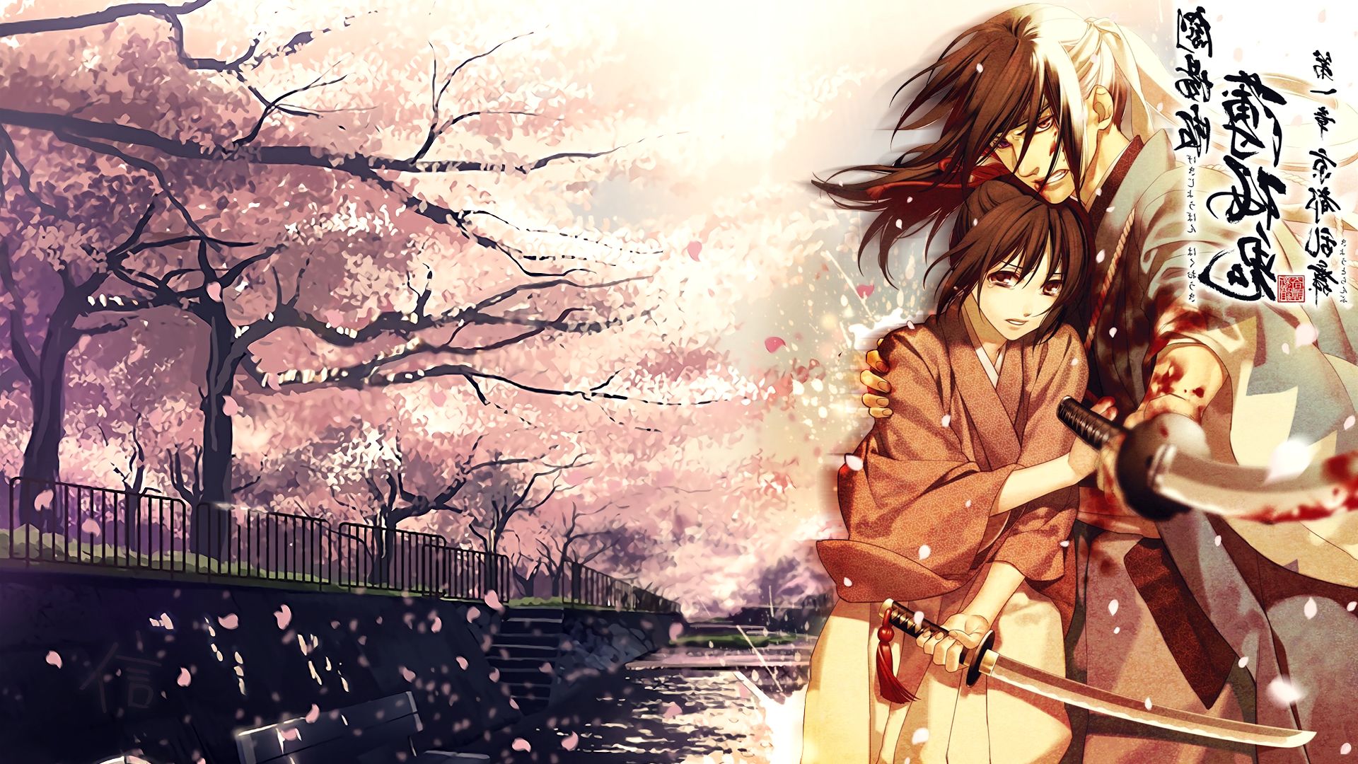 Anime Hakuouki Shinsengumi Kitan HD Wallpaper