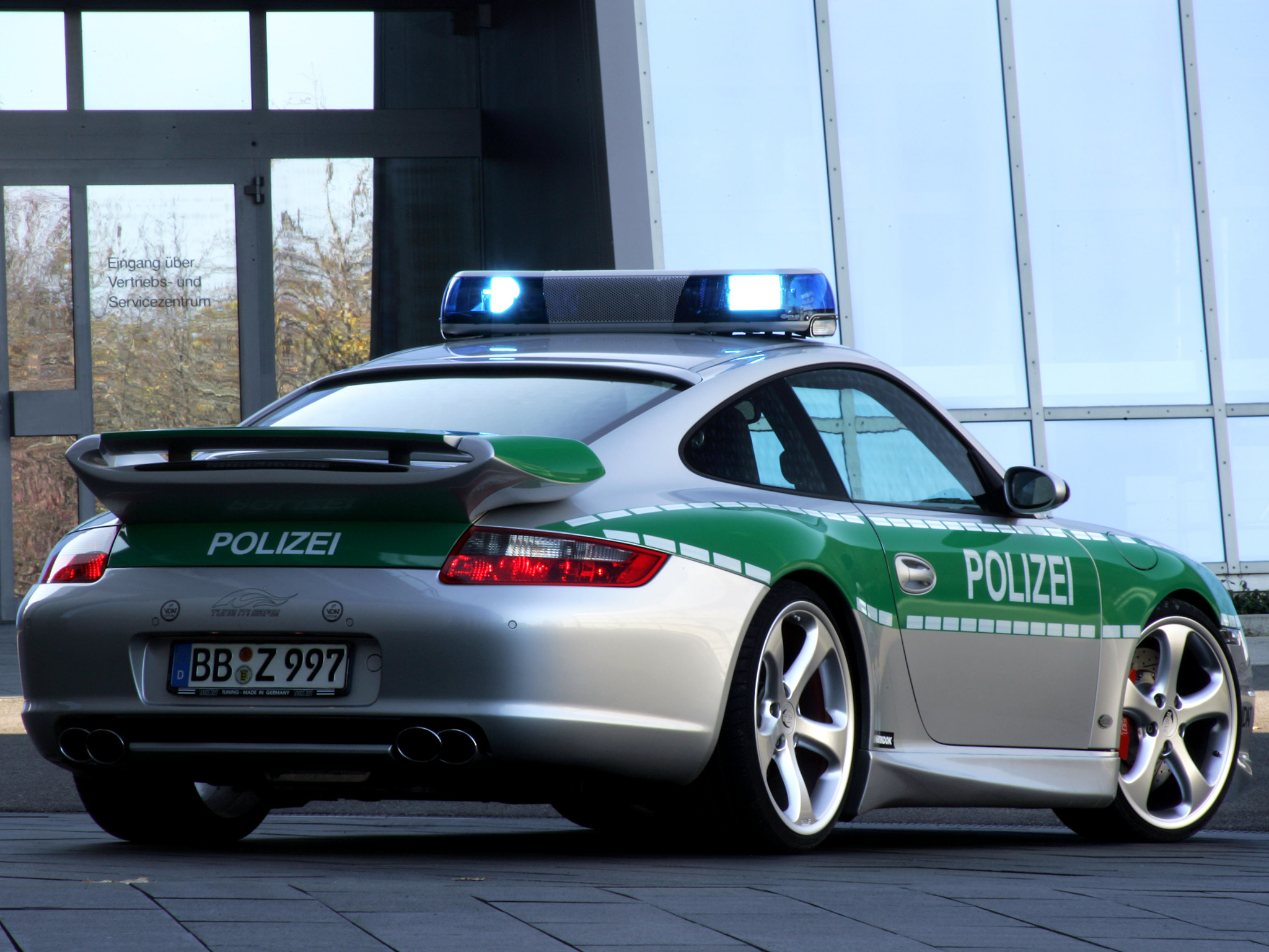 Porsche Cayman Polizei