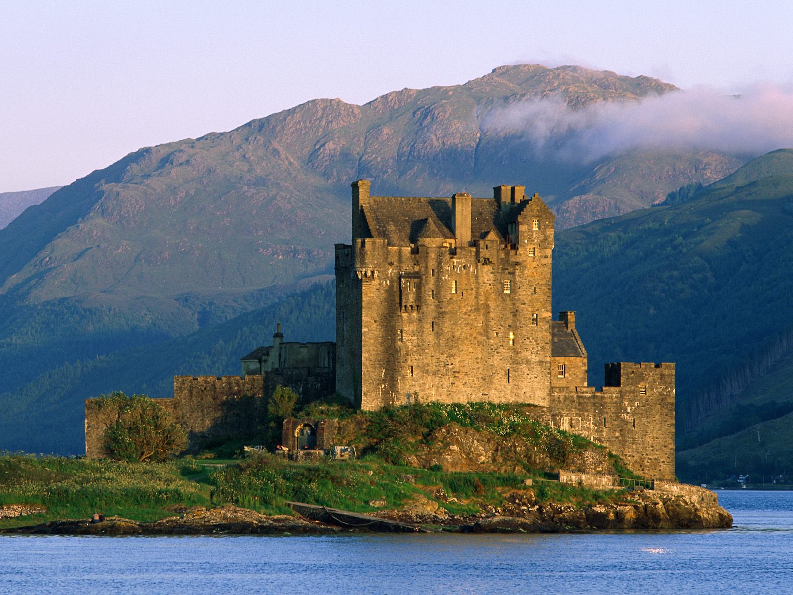 158161 завантажити картинку створено людиною, замок, highlands castle!, замки - шпалери і заставки безкоштовно