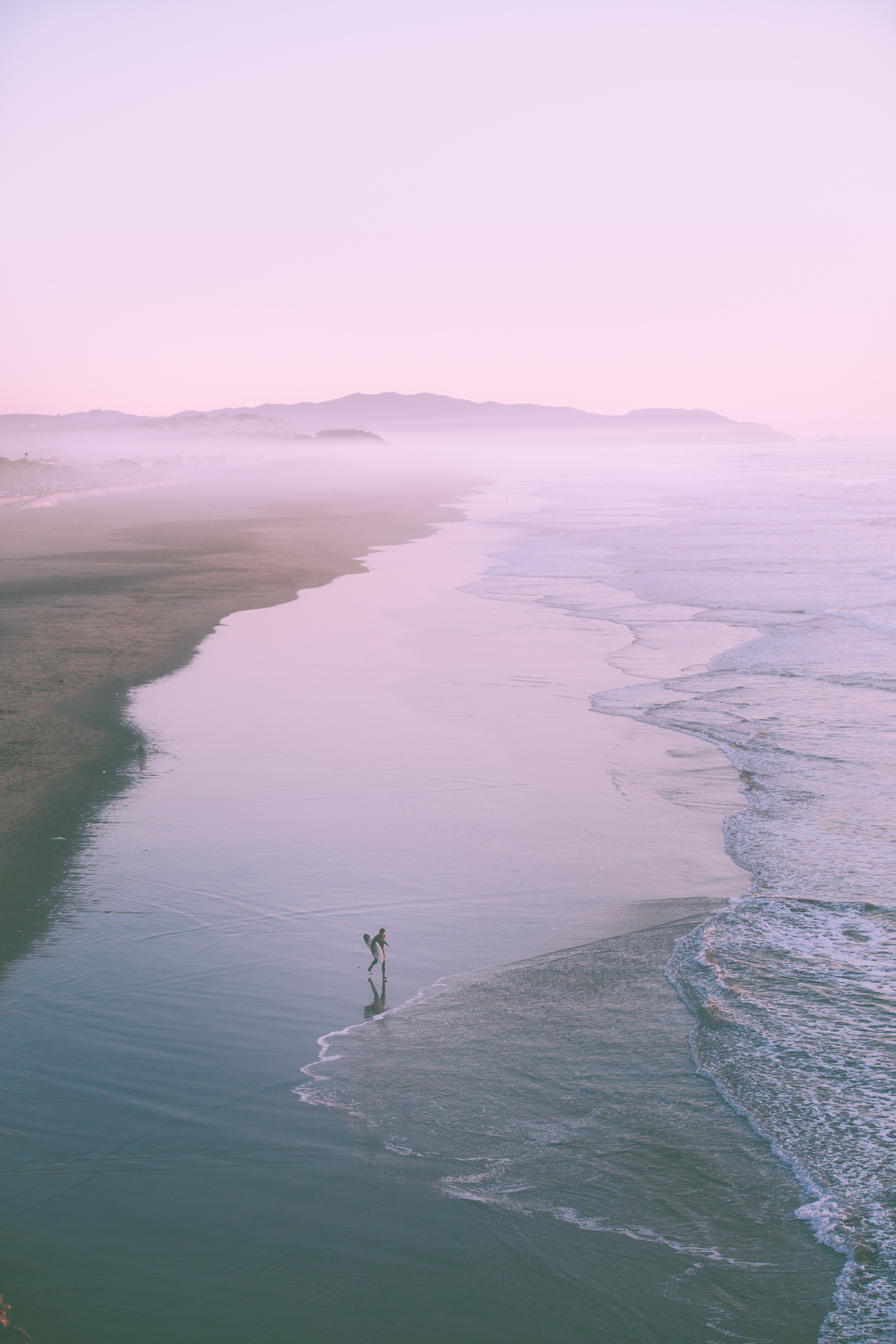 PC Wallpapers nature, serfing, shore, bank, ocean, surf, surfer
