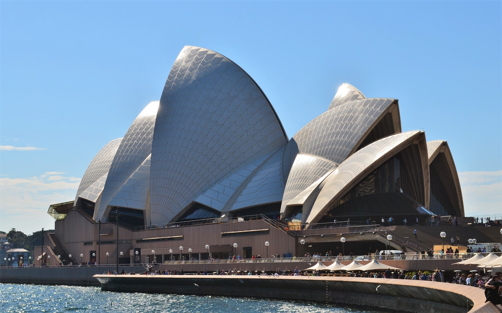 607642 завантажити шпалери створено людиною, сіднейський оперний театр, архітектура, австралія, будівля, кругова набережна, сідней - заставки і картинки безкоштовно