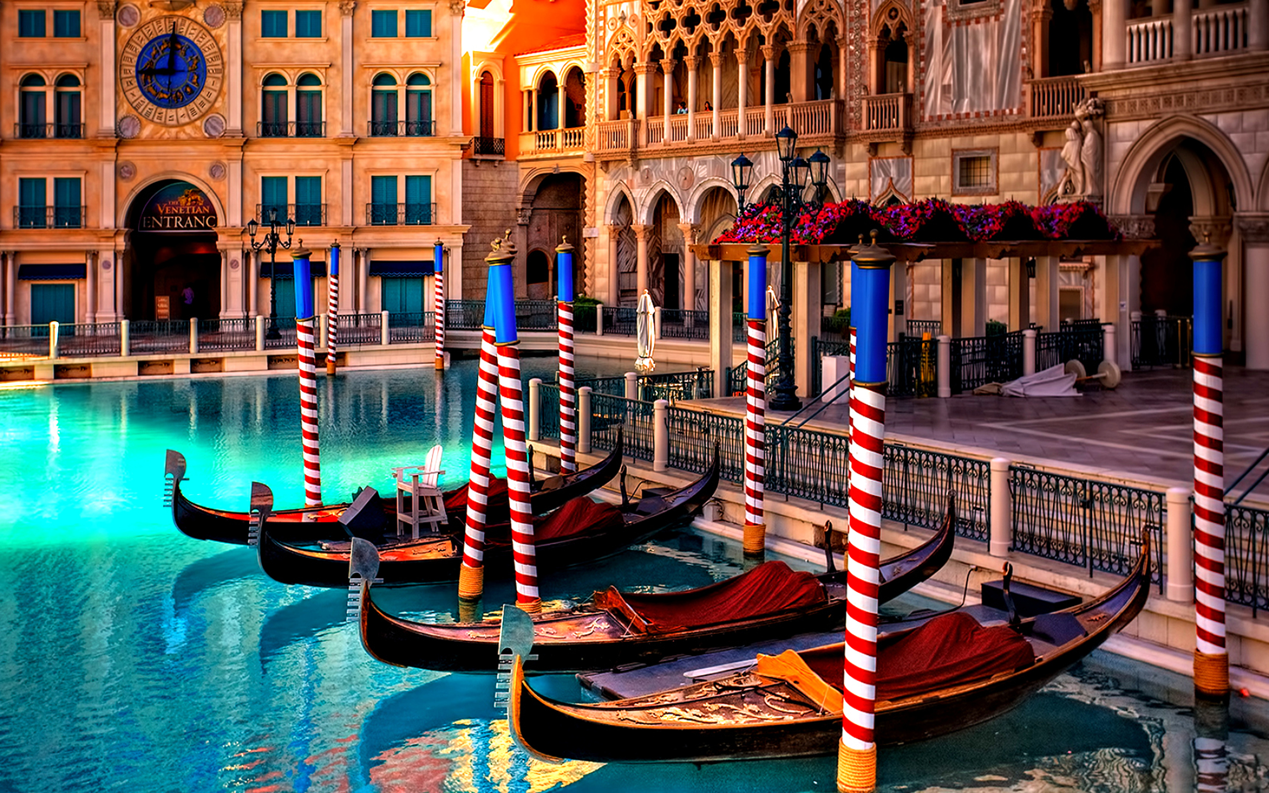 italy, water, architecture, vehicles, gondola, building, grand canal, venice