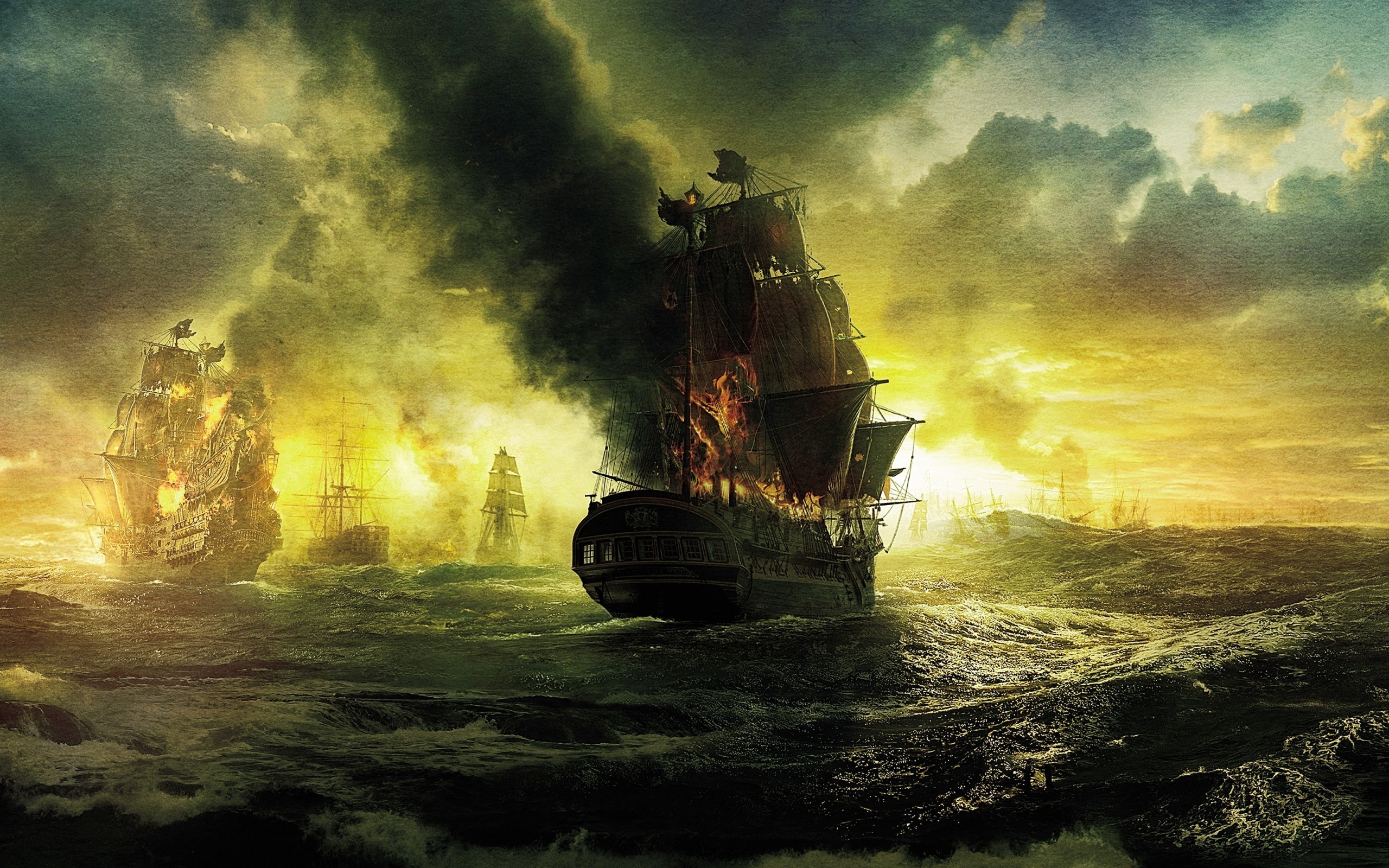 209844 免費下載壁紙 电影, 加勒比海盗4：惊涛怪浪, 海盗船, 海盗, 海, 加勒比海盗 屏保和圖片