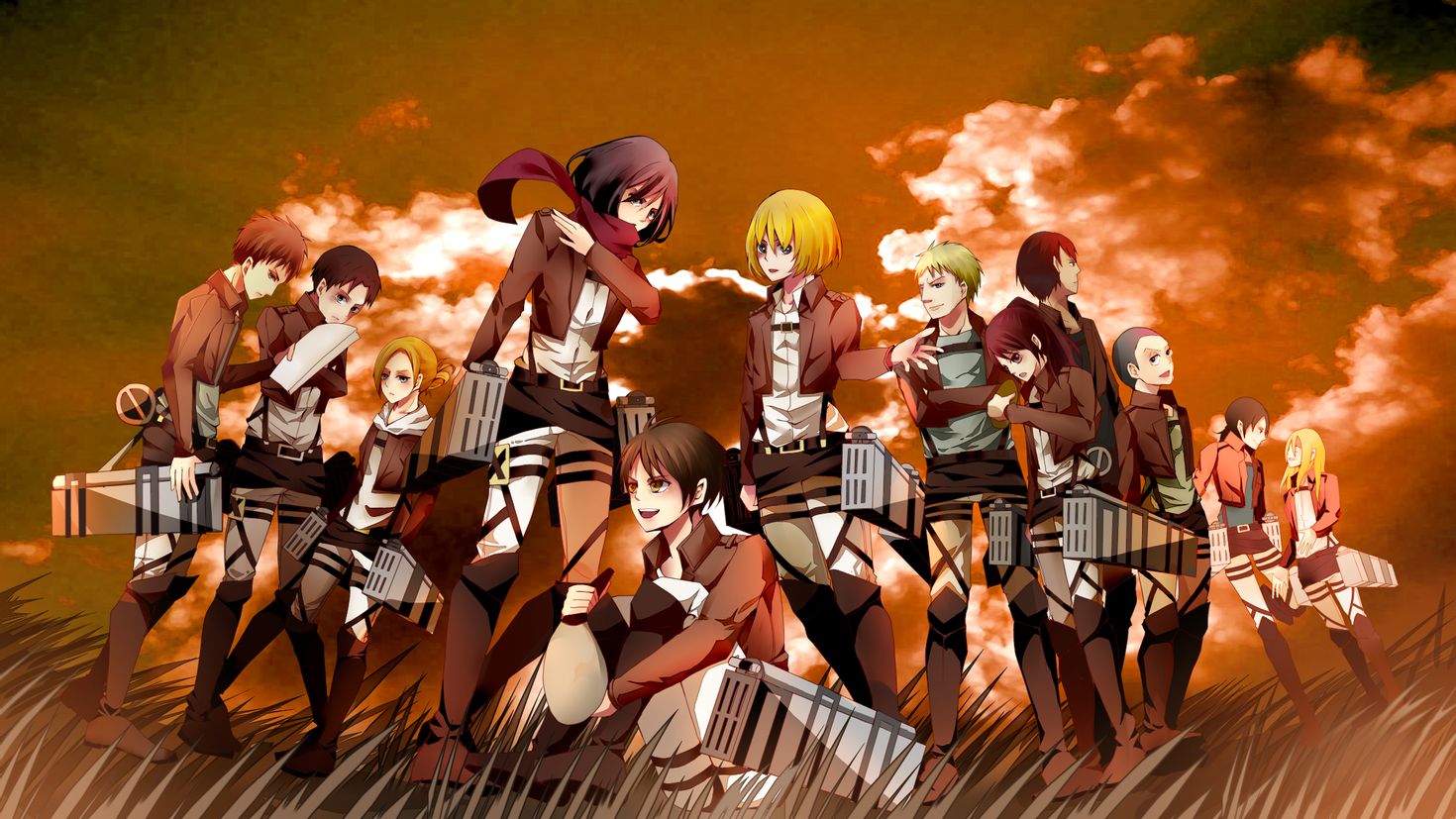 Aot wallpaper. Атака титанов Attack on Titan. Атака титанов / Shingeki no Kyojin. Аниме Attack on Titan. Атака аниме атака титанов.